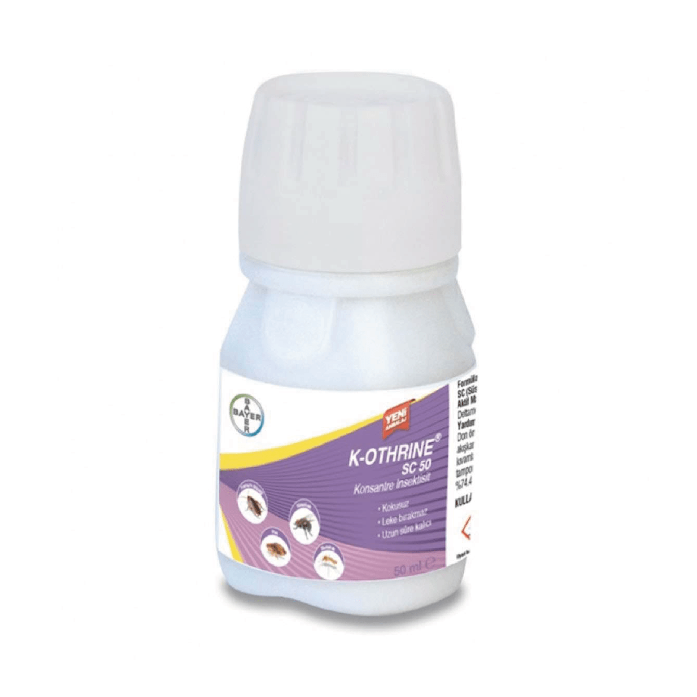 Bayer  K-Othrıne Sc 50 Envu Kokusuzi Sc 50 Envu Kokusuz Haşere Öldürücü 50 ml