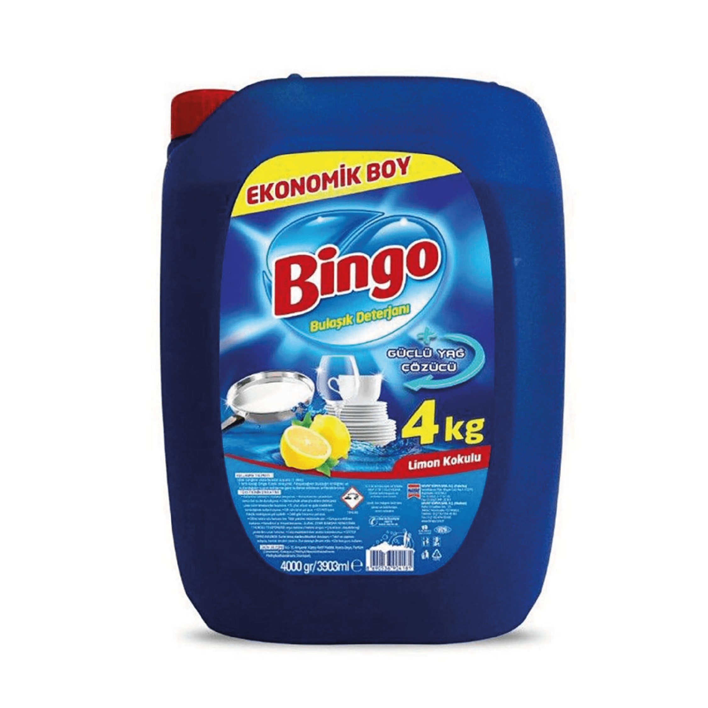Bingo Bulaşık Deterjanı Limon 4 kg