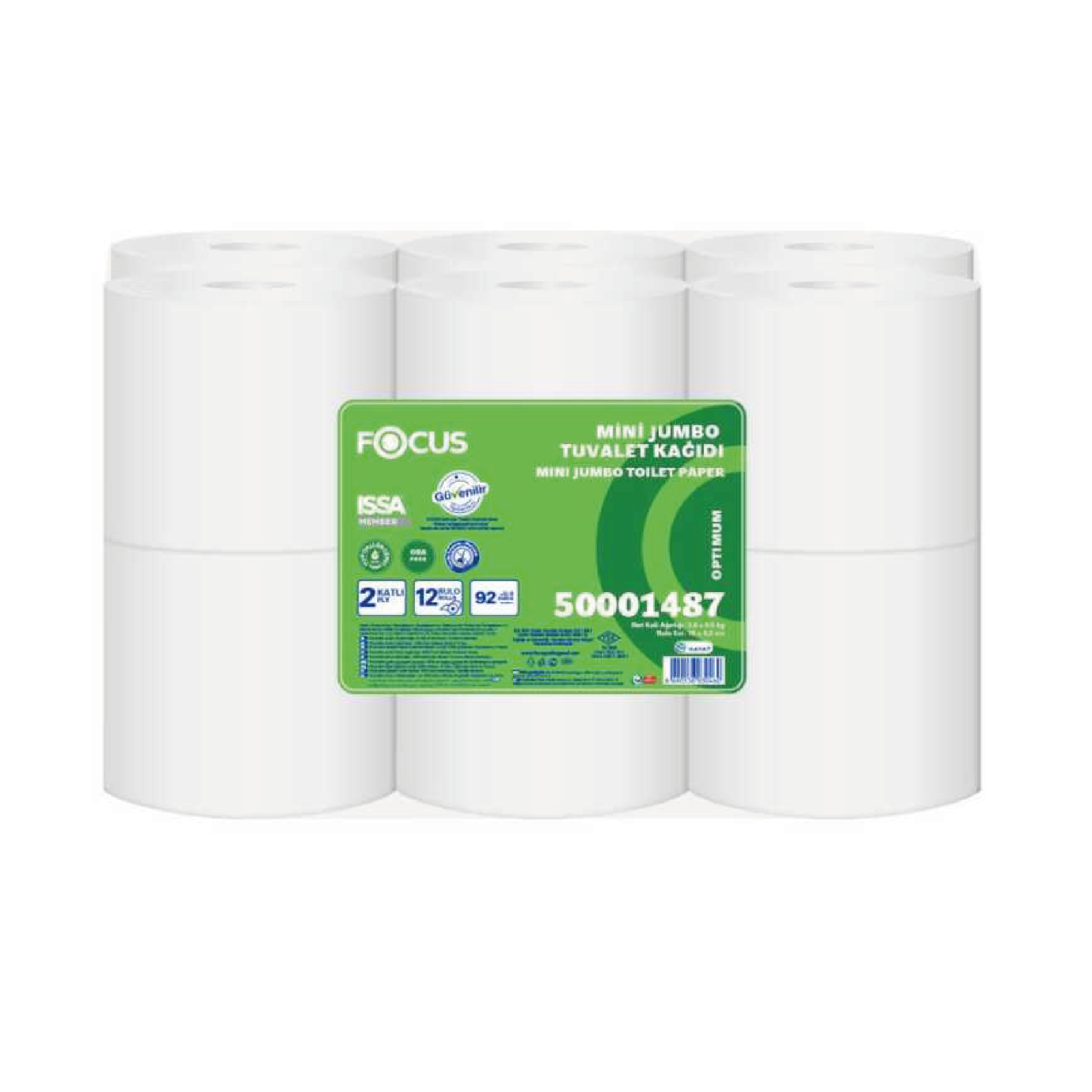Focus Optimum Mini Jumbo Tuvalet Kağıdı 92 Metre-50001487