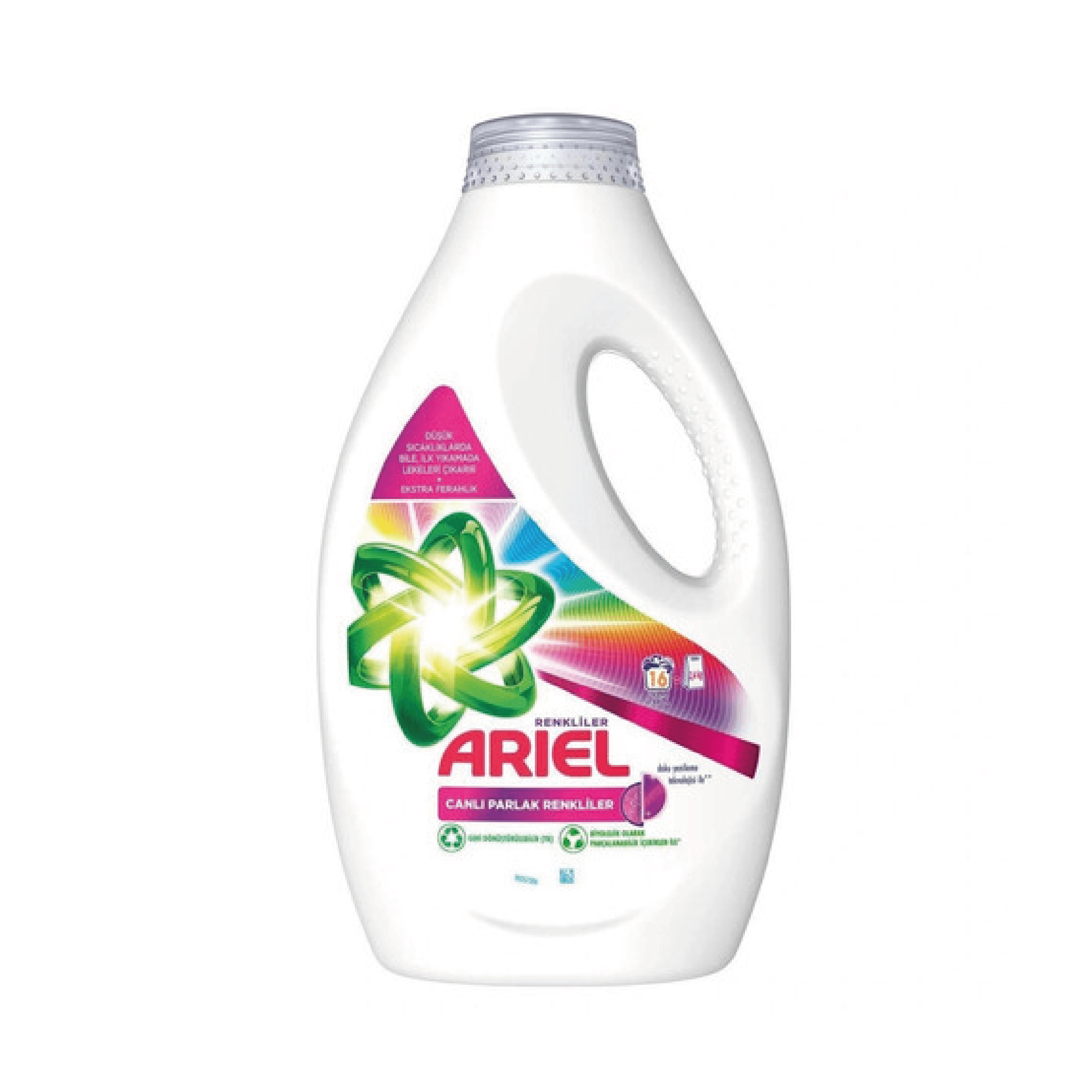 Ariel Canlı Parlak Renkliler Sıvı Çamaşır Deterjanı 880 ml