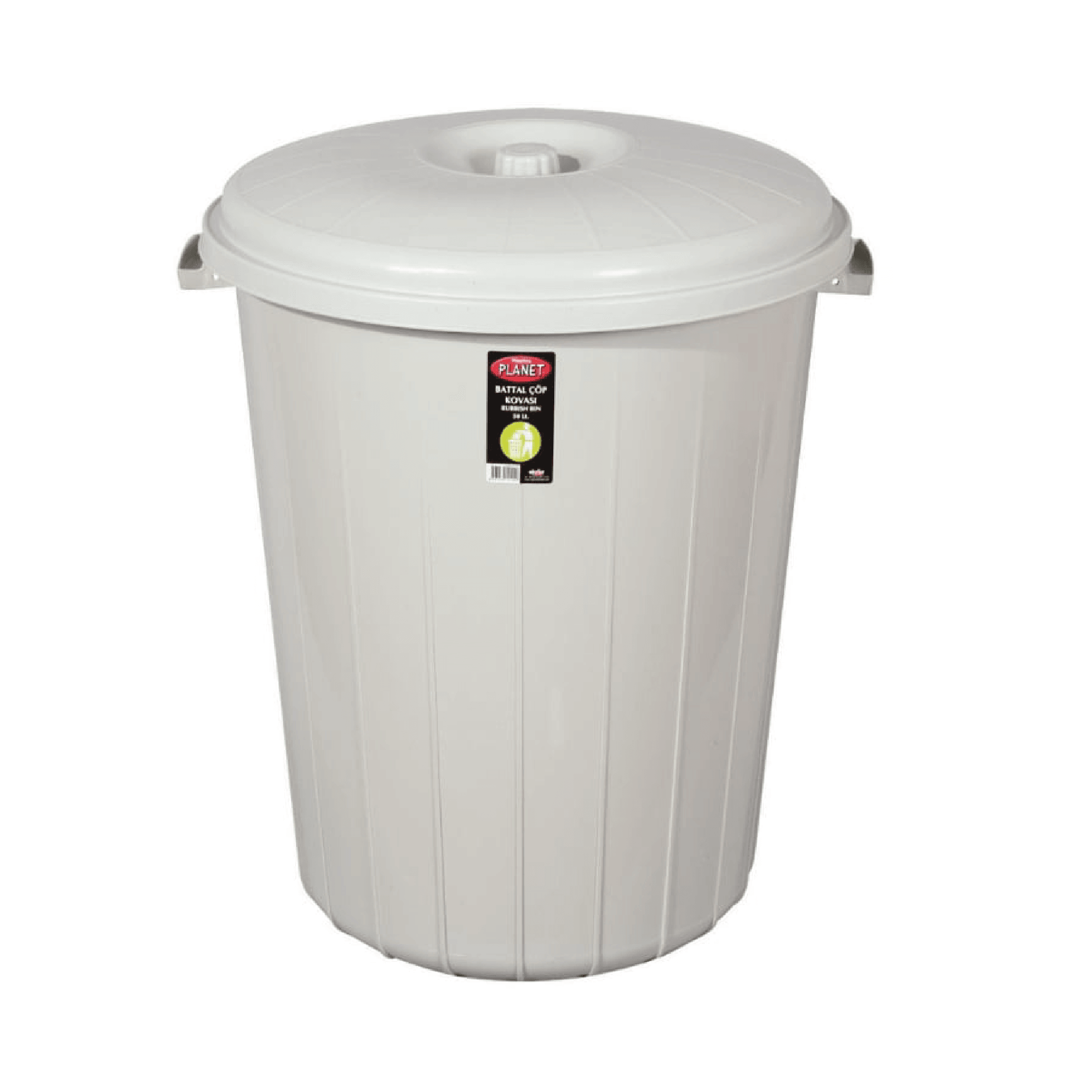 Çöp Kovası 70 Lt Gri