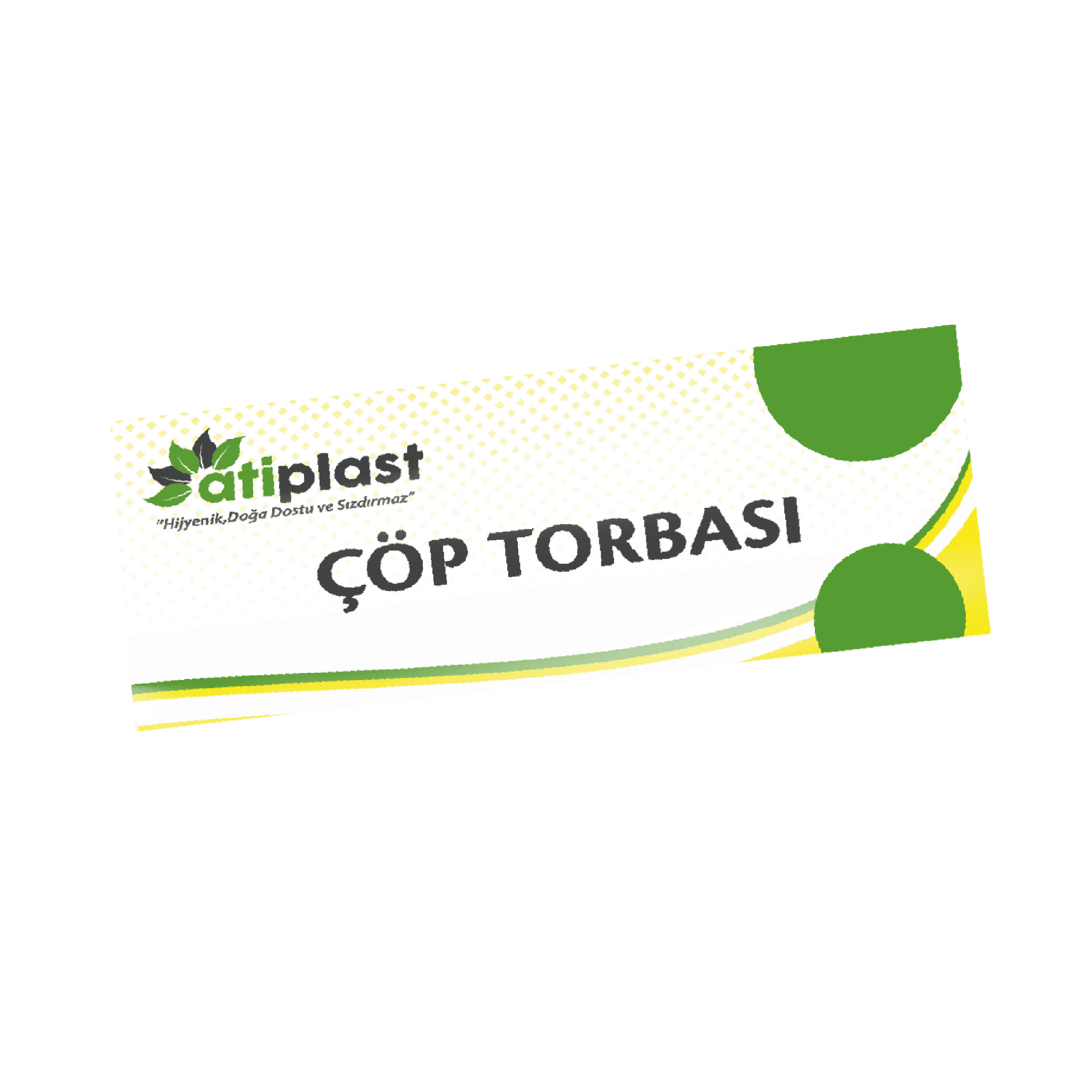Atiplast Büyük Boy Çöp Torbası Mavi 65x80/150 gr