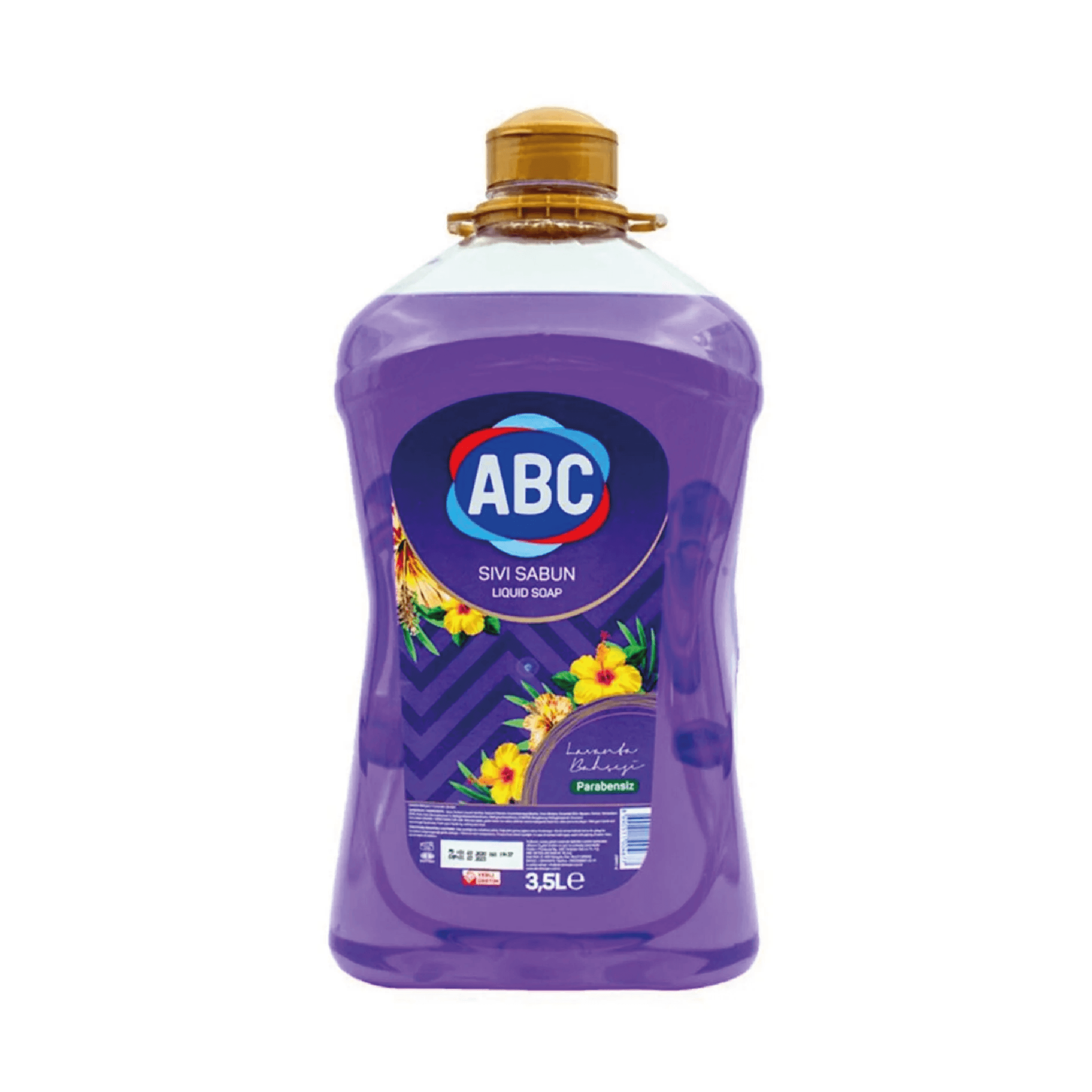 Abc Mor Çiçekler Sıvı Sabun 3 lt
