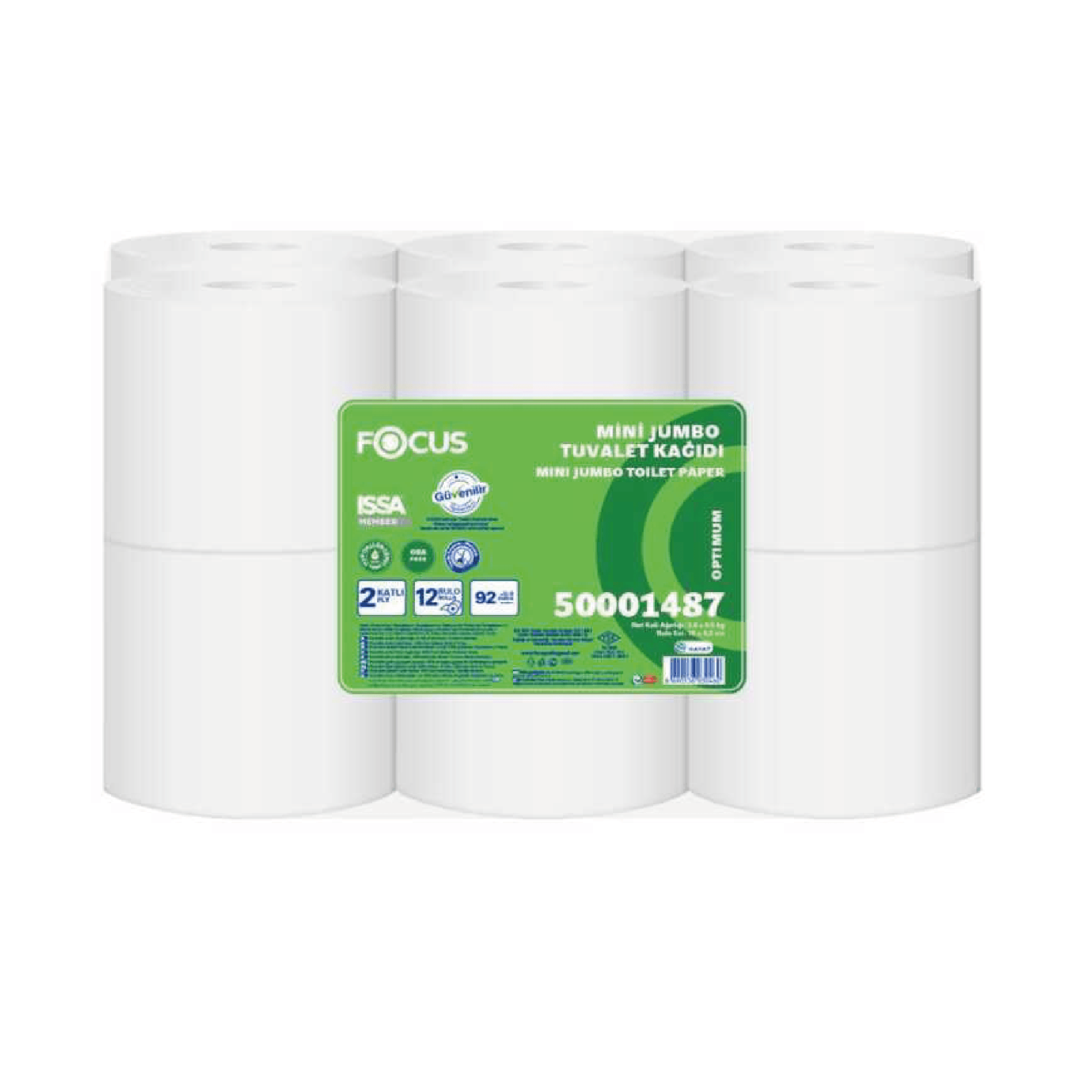Focus Optimum Mini Jumbo Tuvalet Kağıdı 92 Metre-50001487