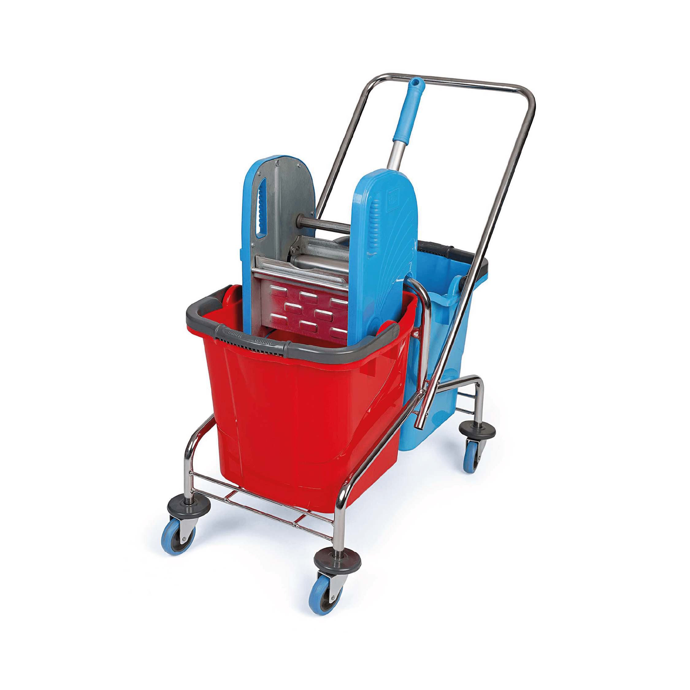 Krom Taşıyıcı , Rındo Metal Pres , Sepetsiz , Bilyalı Metal Tekerlekli 2X25'li