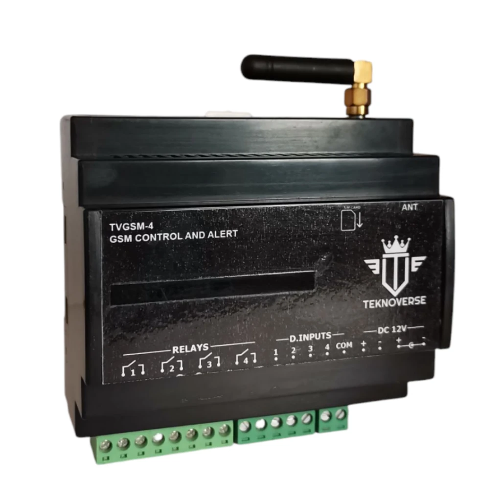 Gsm Kontrol ve Uyarı Cihazı 4 Kanal