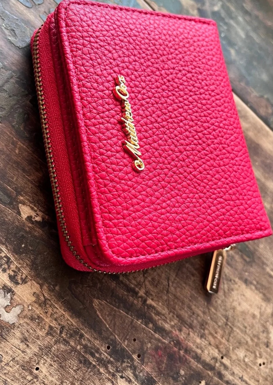 Matthew Cox Kırmızı Kadın Cüzdan 