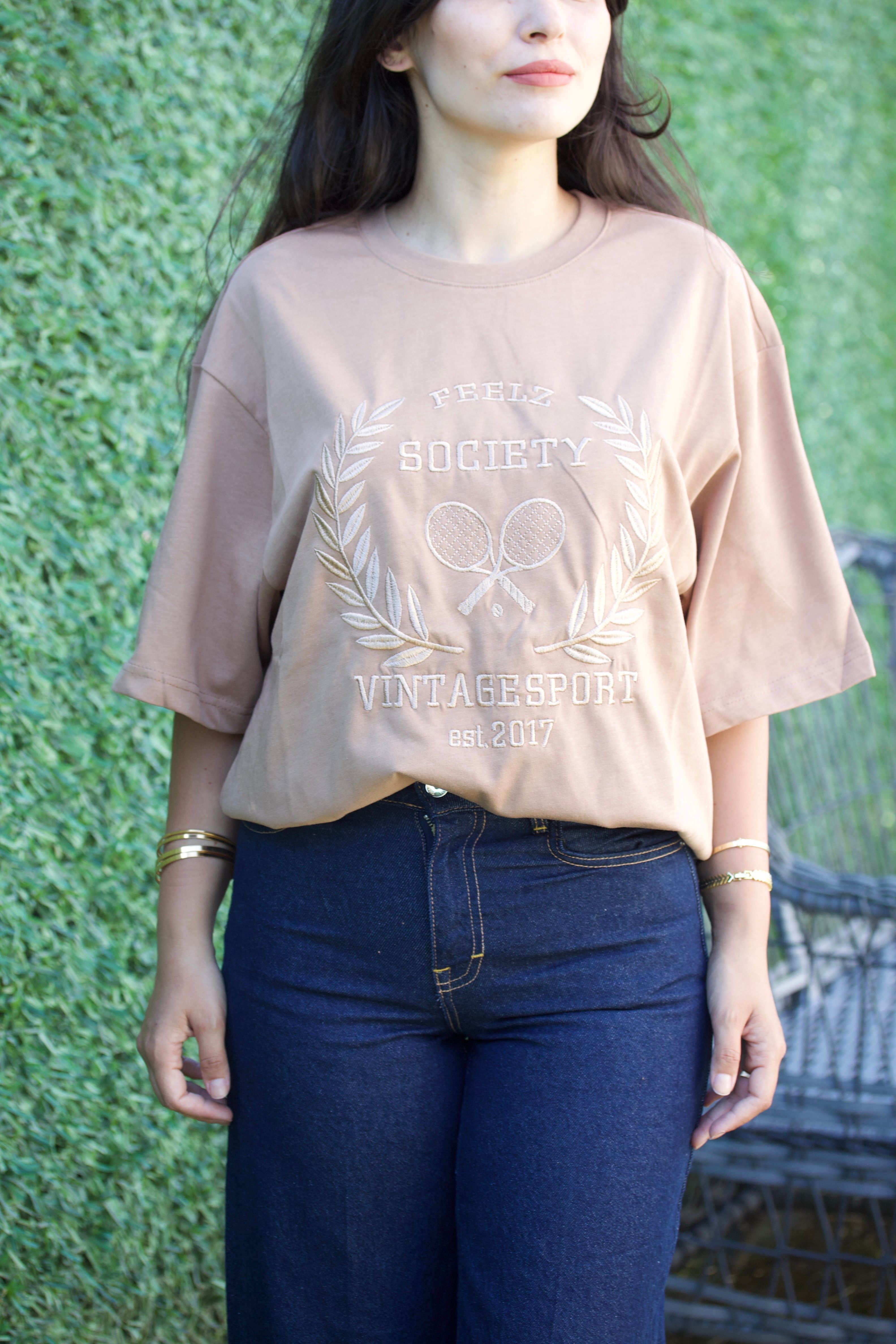 Açık Kahve T-shirt