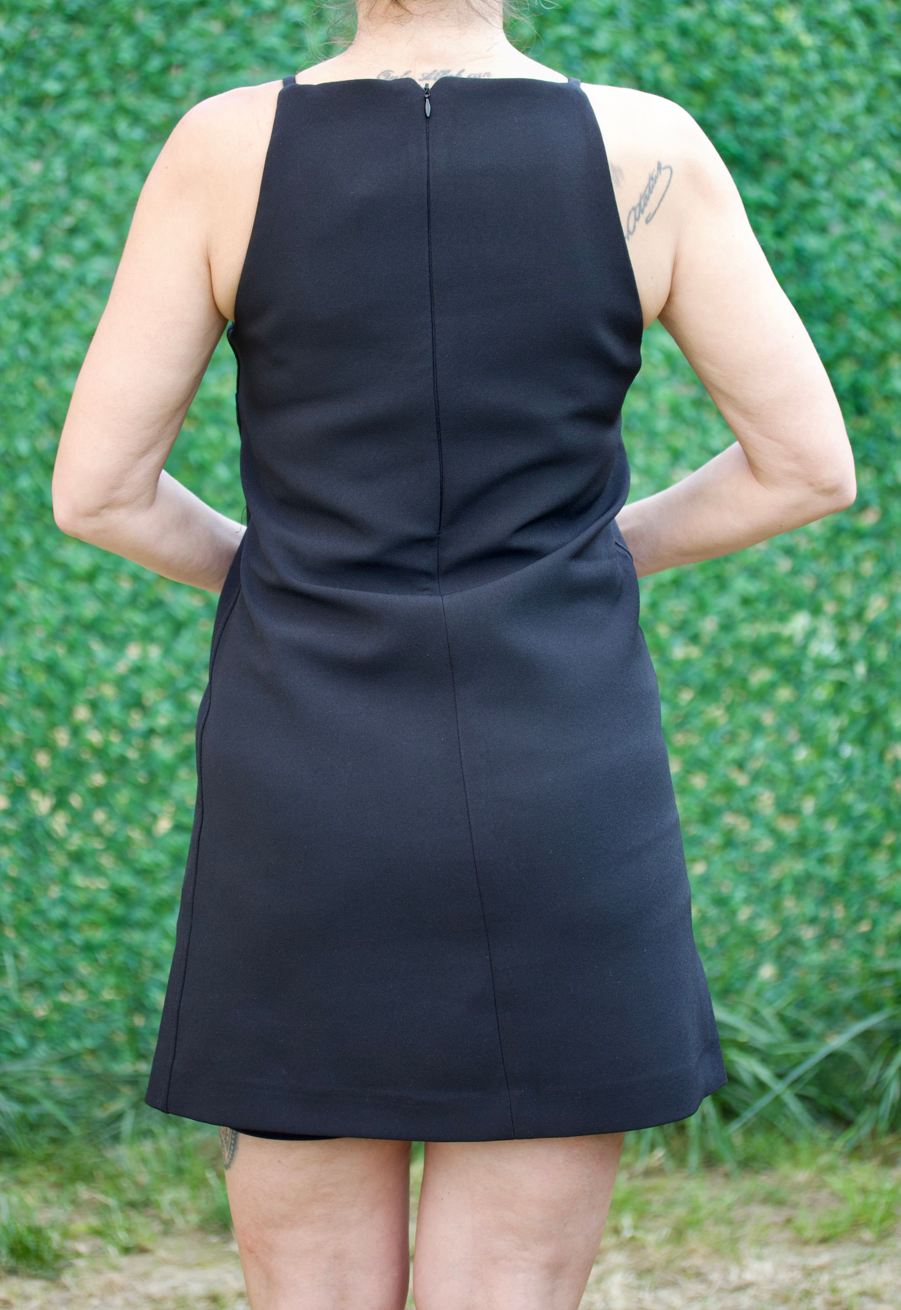 Siyah Mini Elbise 