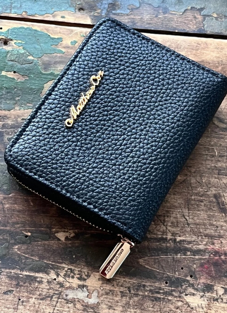 Matthew Cox Siyah Kadın Cüzdan 