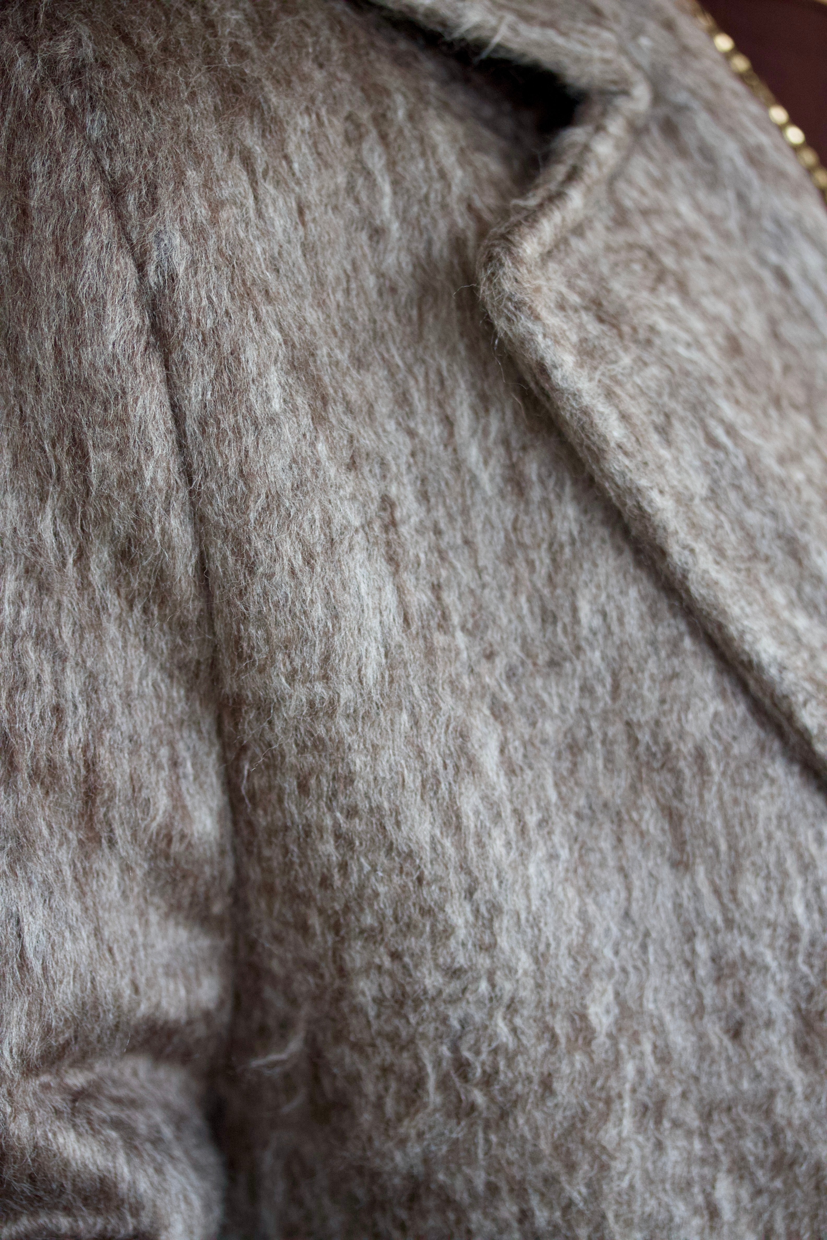 Sakallı Kaşe Ceket