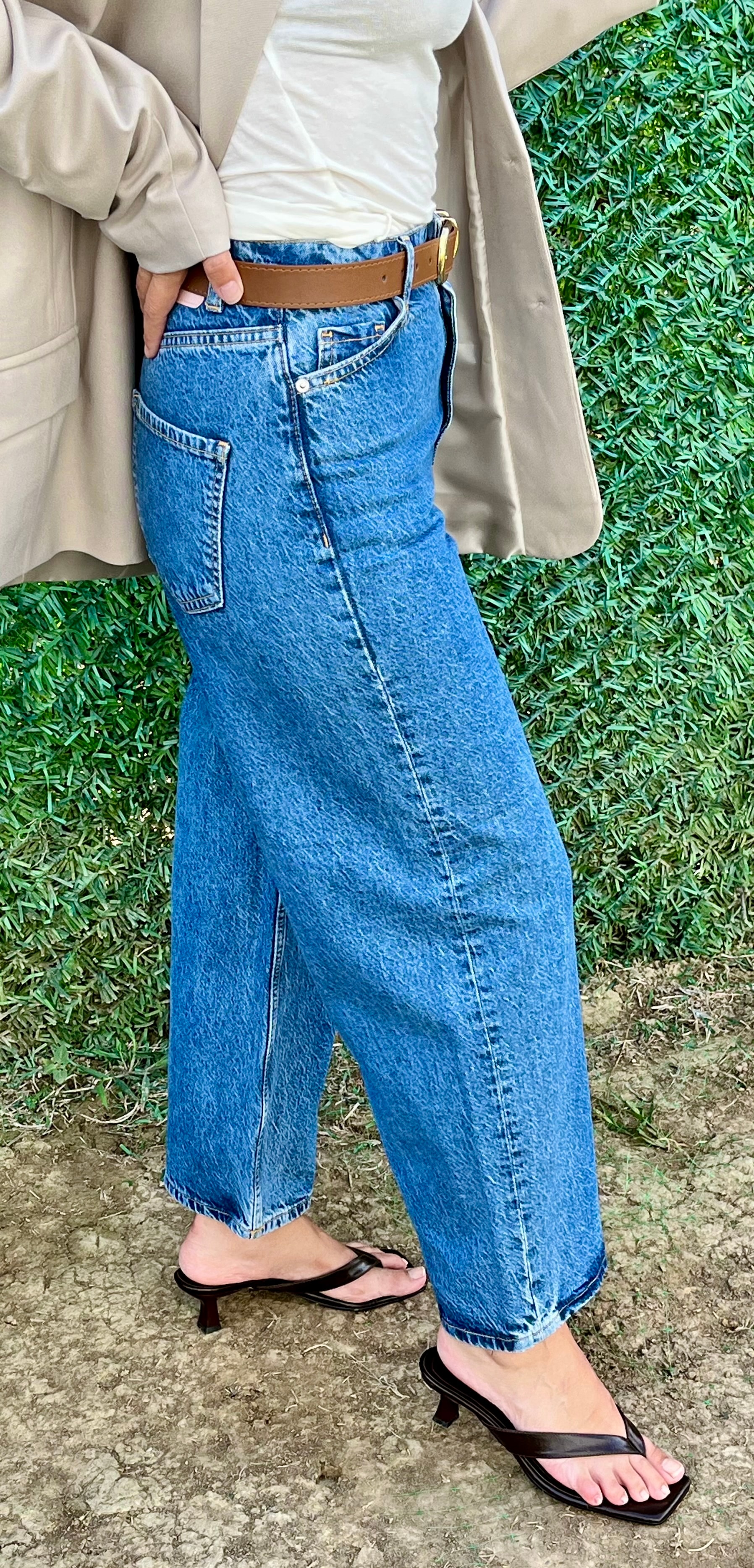 Mom Kalıp Jean Pantolon 