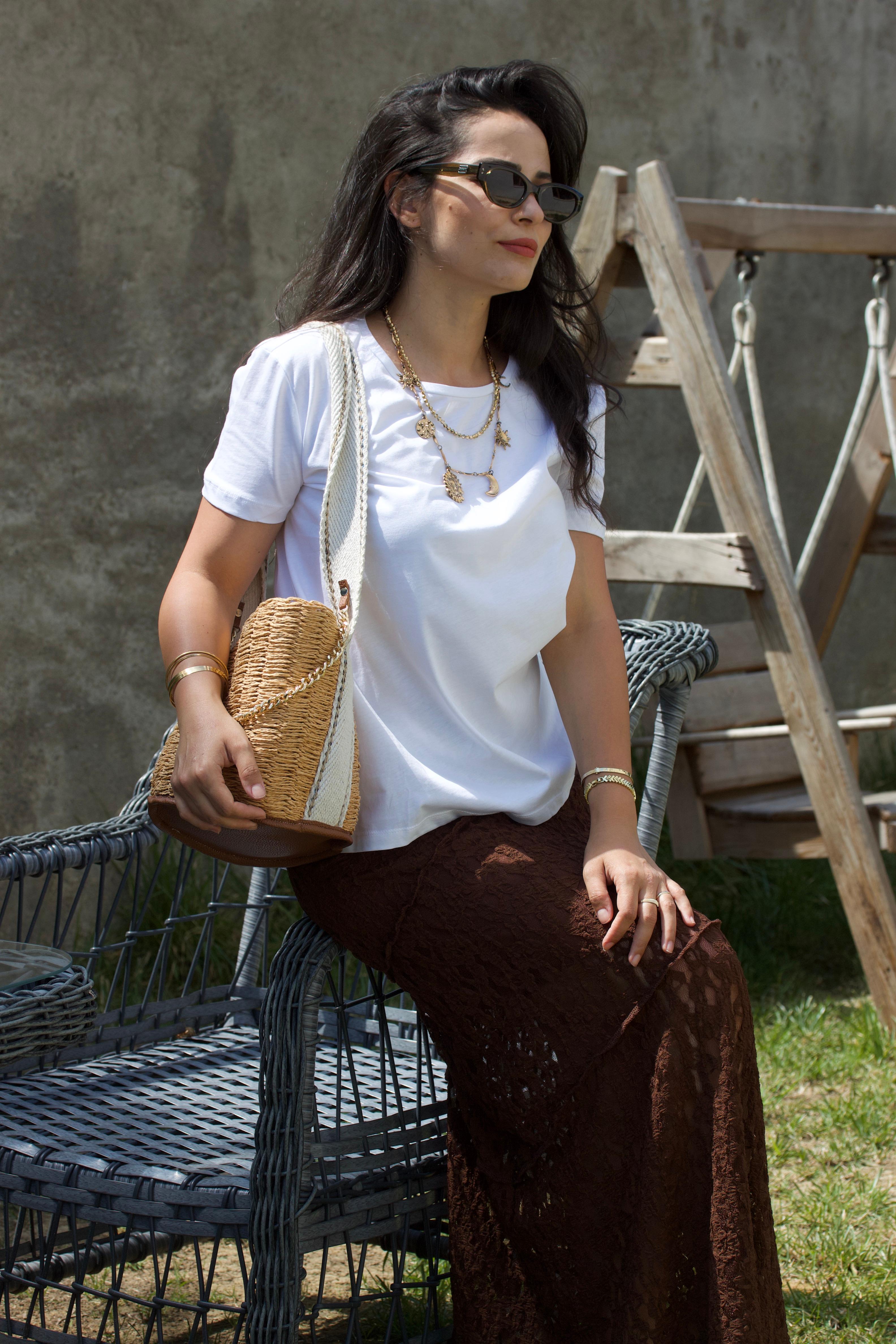 Beyaz Basic T-shirt
