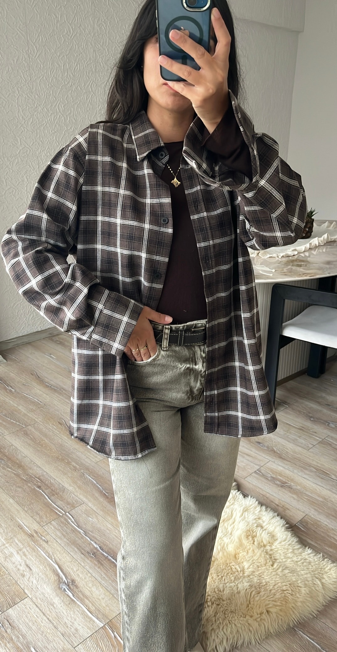 Ekose Desenli Oduncu Gömlek 