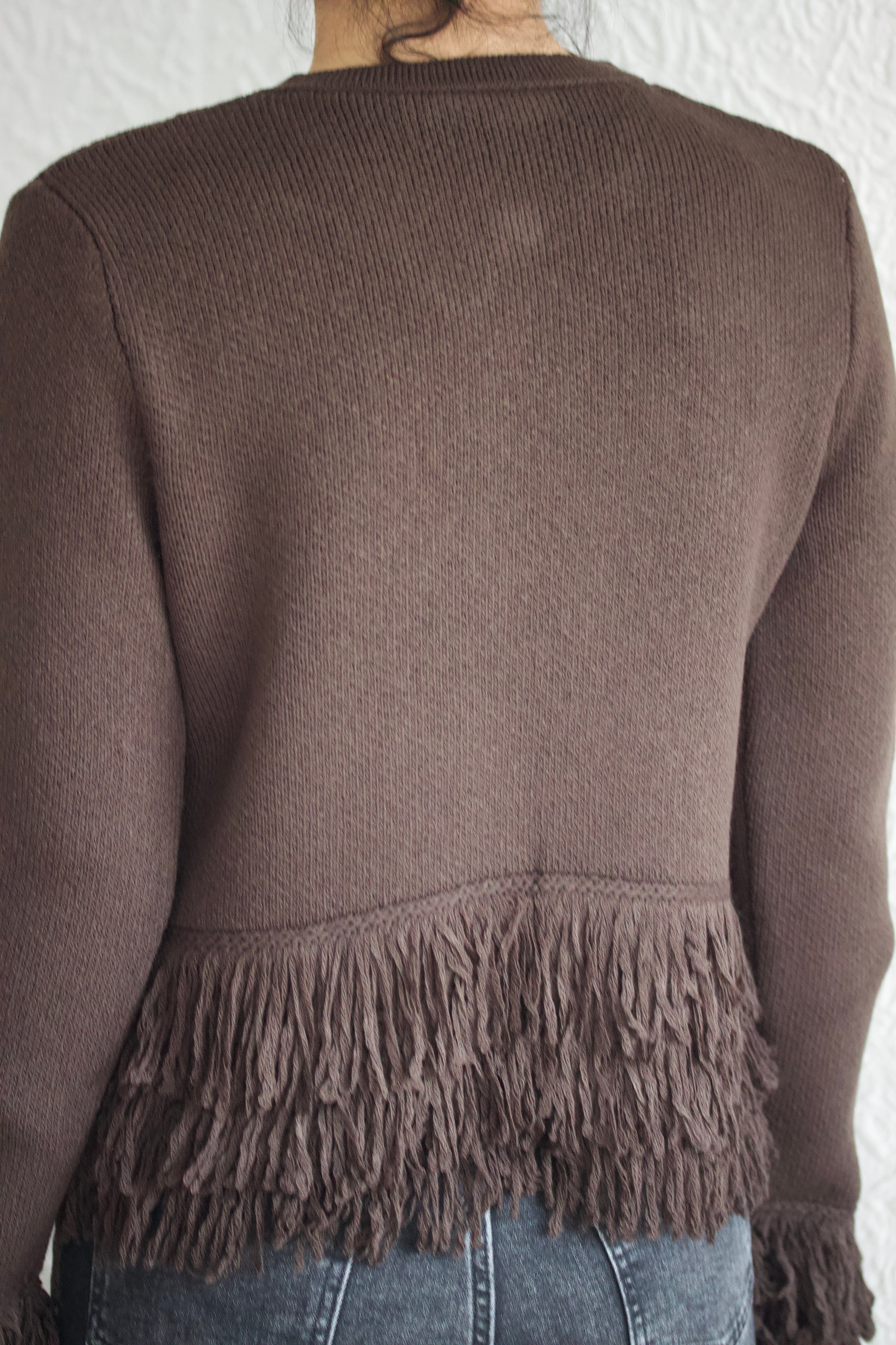 Püskül Detaylı Hırka