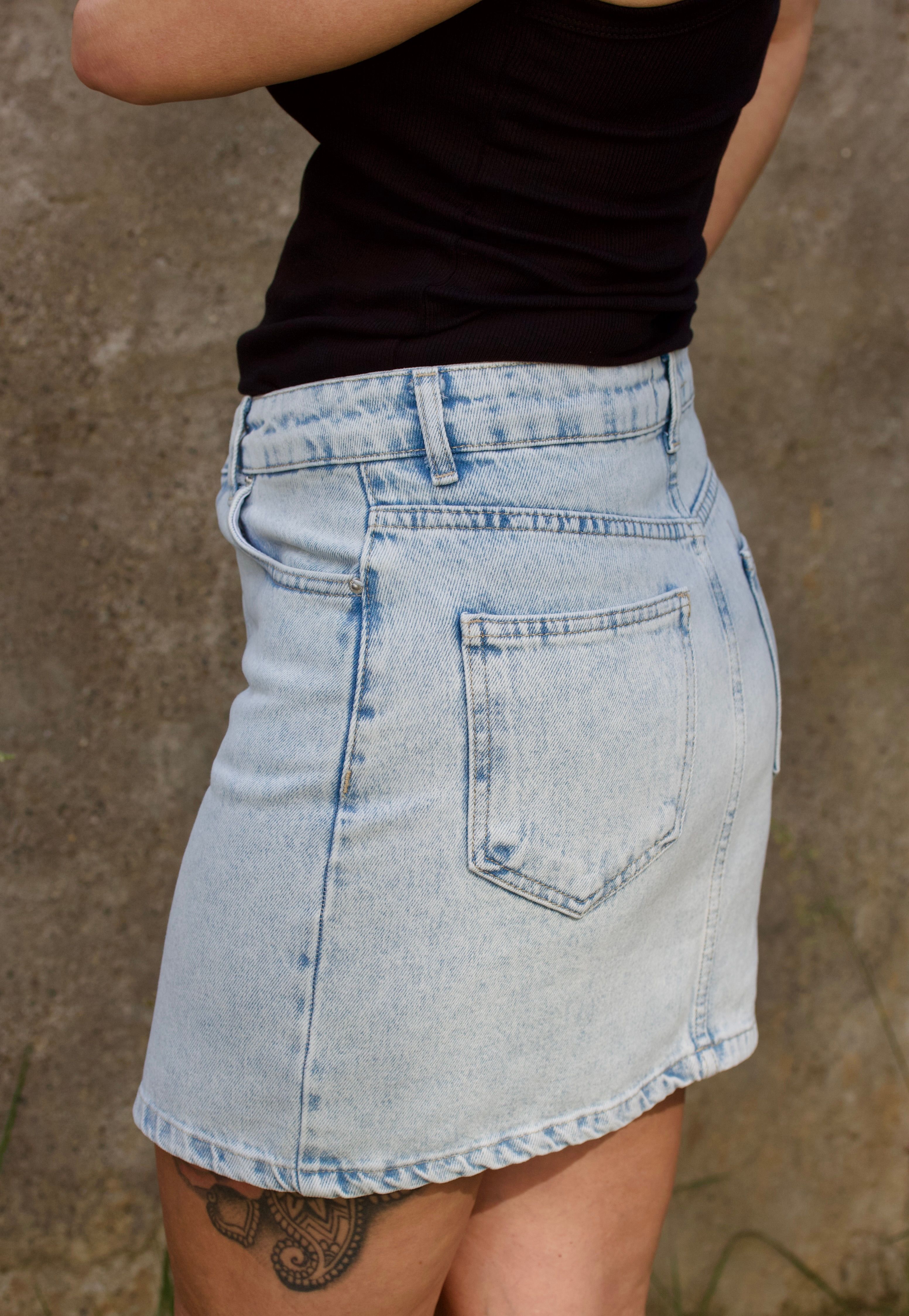 Jean Mini Etek