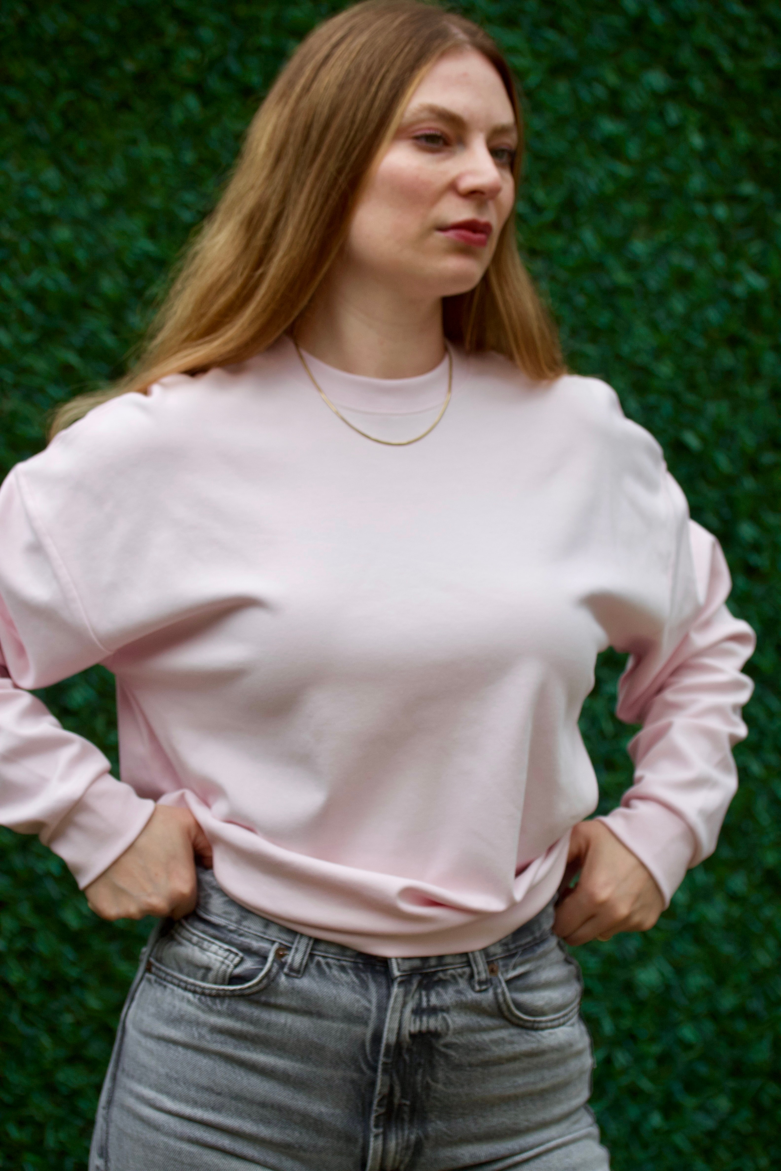 Pembe Sweatshirt