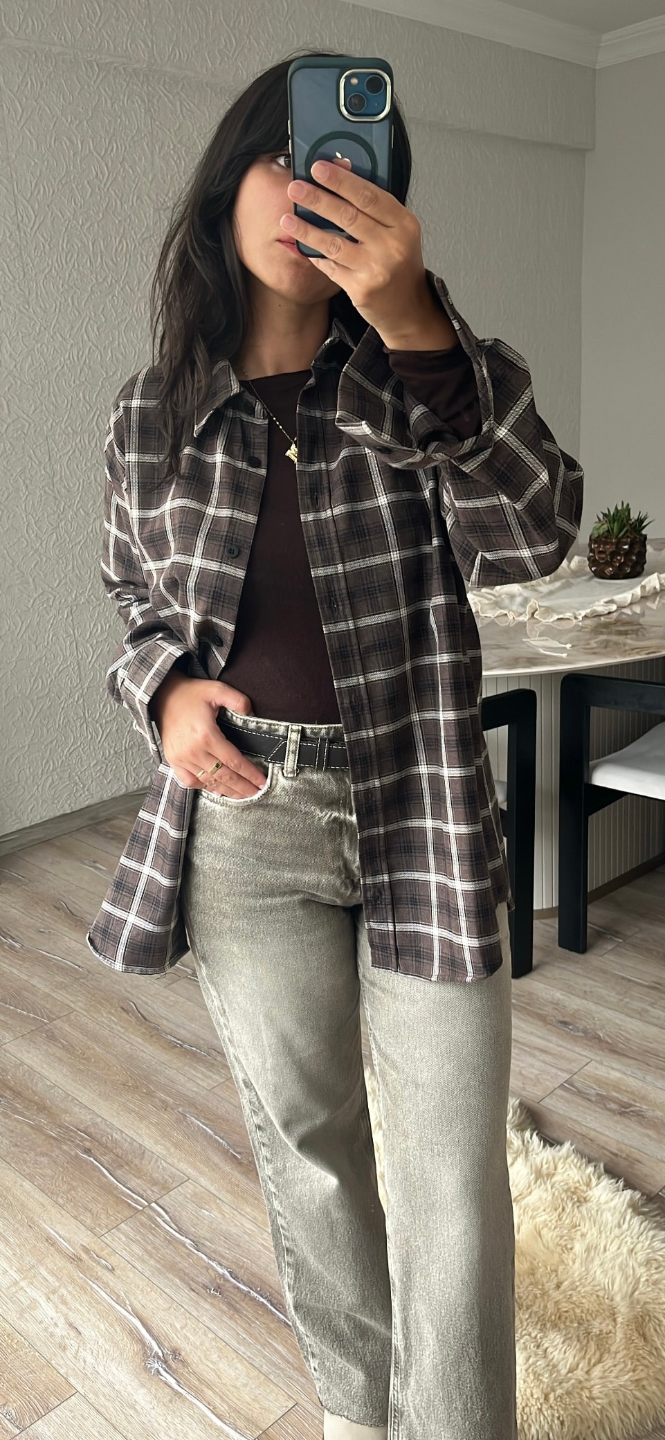 Ekose Desenli Oduncu Gömlek 