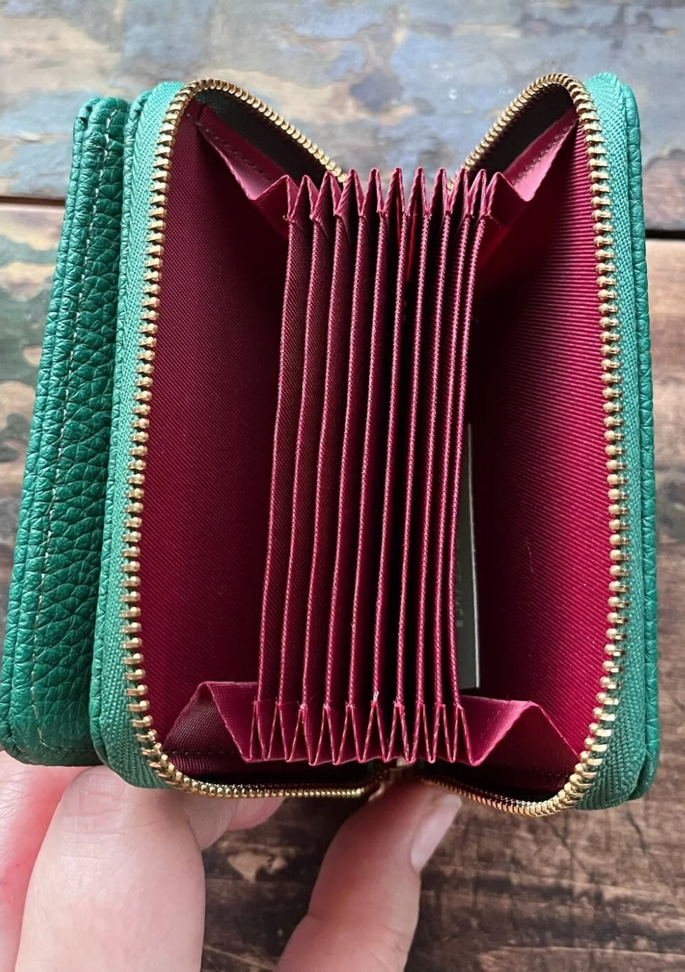 Matthew Cox Yeşil Kadın Cüzdan 