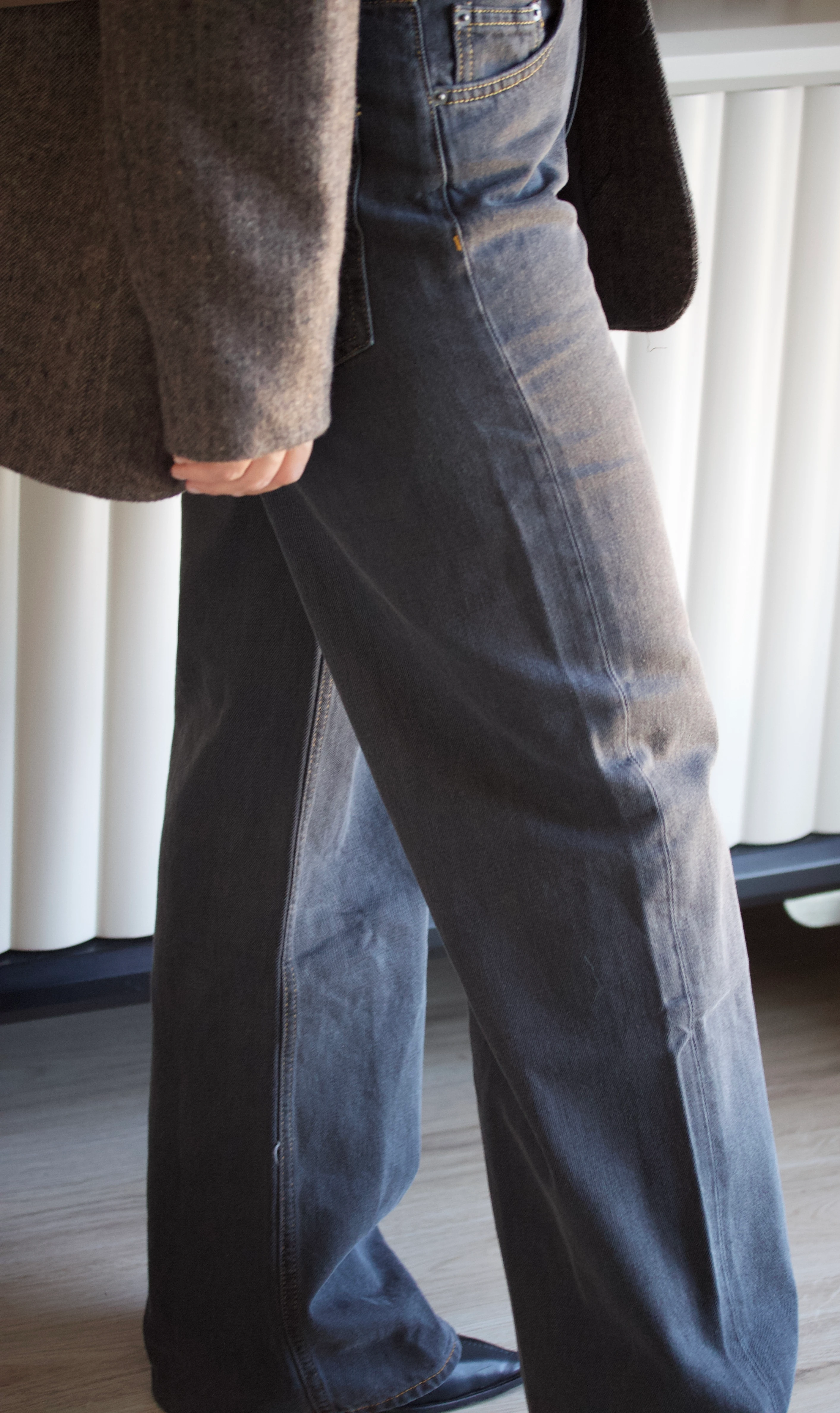 Antrasit Jean Pantolon 