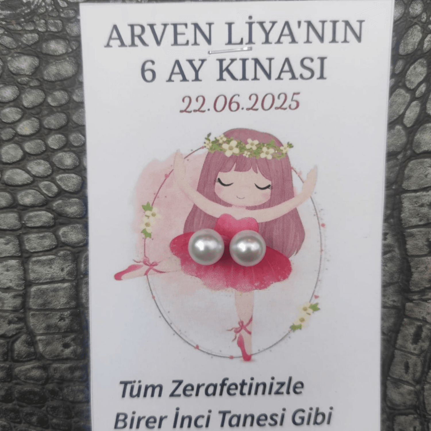 Kına Hediyelik Kart (25'li)