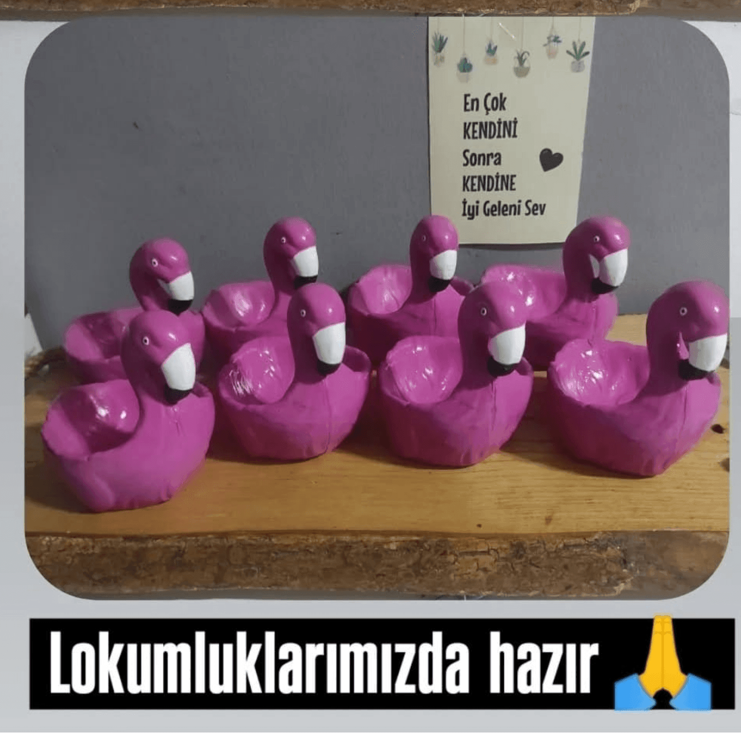 2'li Flamingo Lokumluk