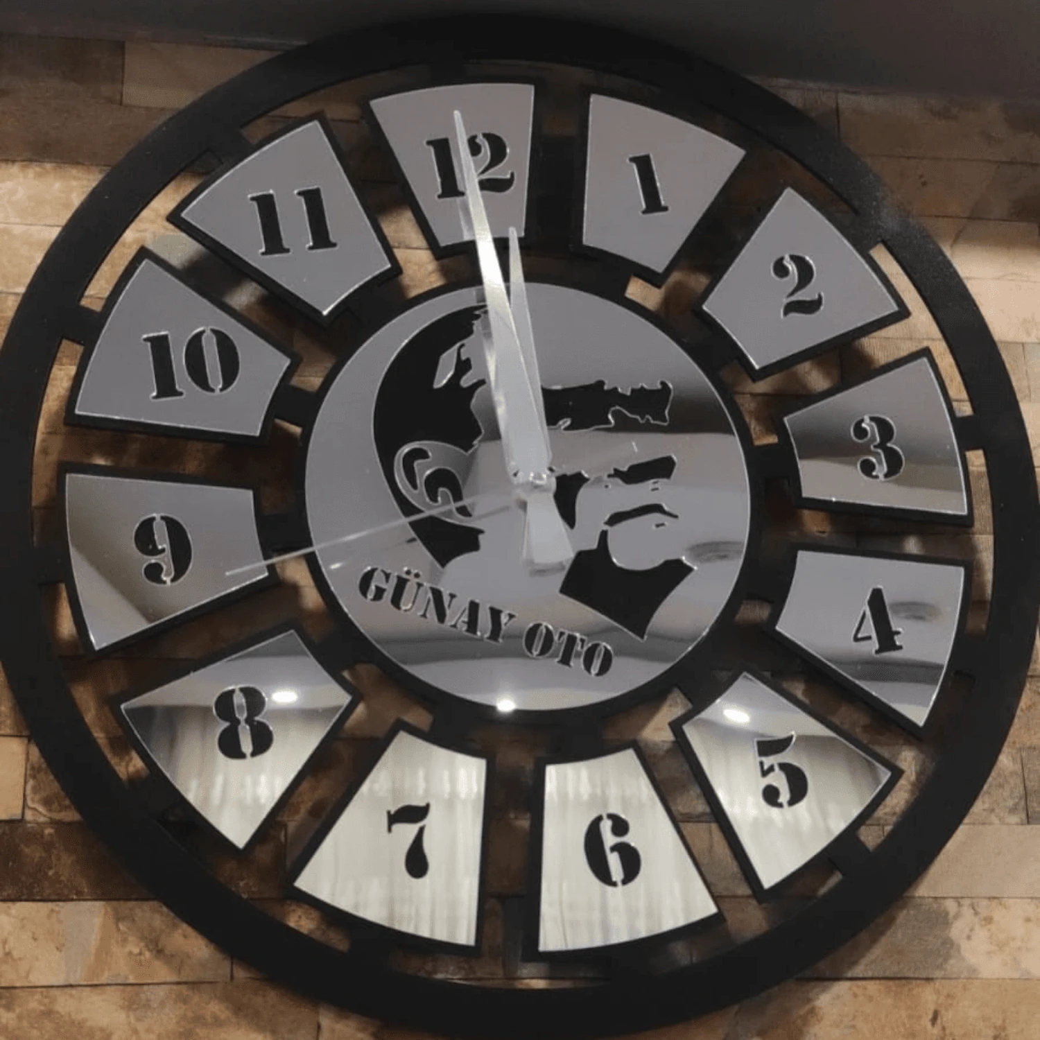 Özel Taraftar Kişiselleştirilebilir Duvar Saati