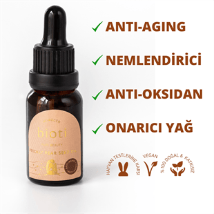 Bioti Organik Mucizevi Anti-Aging Prickly Pear Seed Oil- Kaktüs Tohum Yağı (Frenk İncir Tohum Yağı)