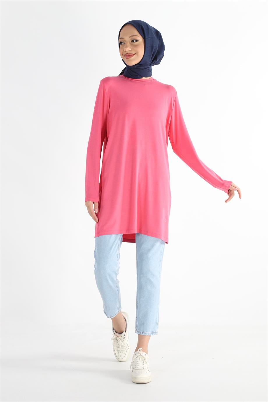 1058_Basic Tesettür Tunik