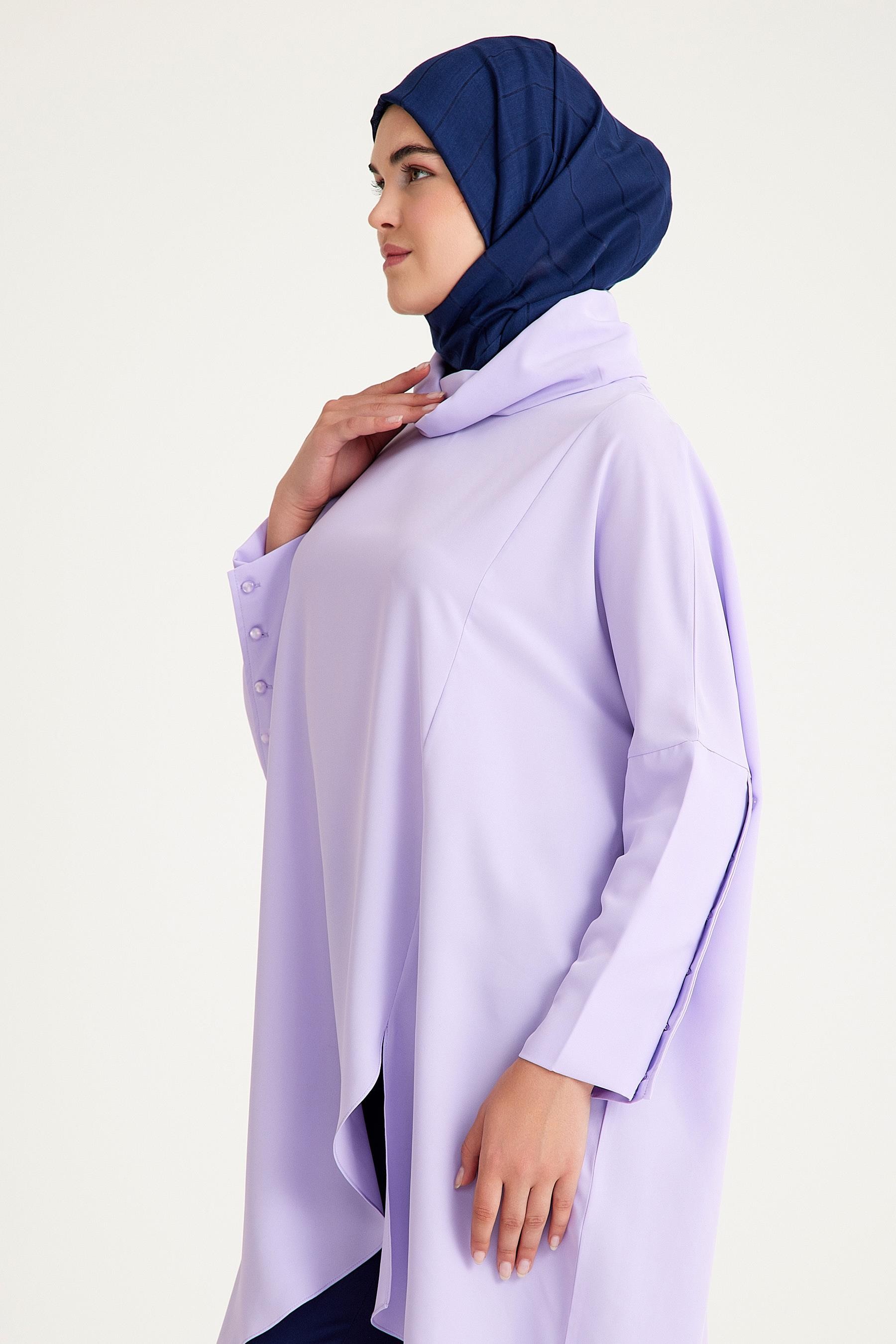 2239_Oversize Dokuma Tunik Standart Beden