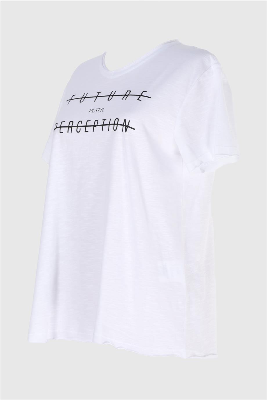 2093_Baskılı V Yaka Kısa Kollu T-shirt
