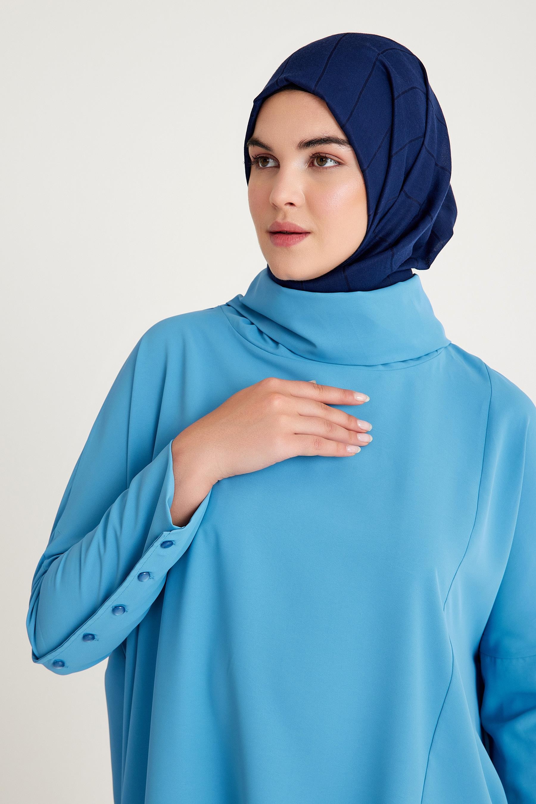 2239_Oversize Dokuma Tunik Standart Beden
