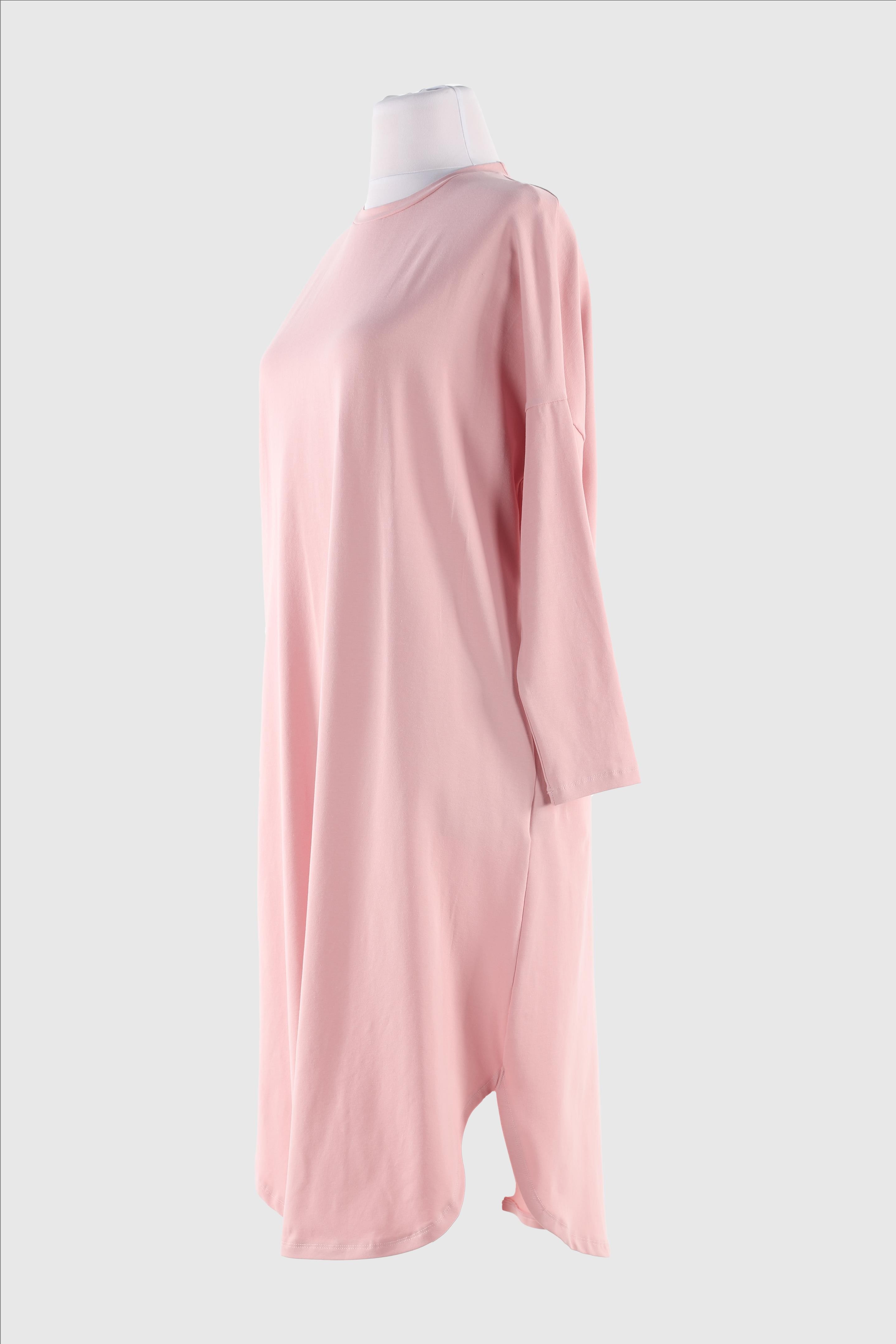 2224_Basic Uzun Kollu Tesettür Tunik