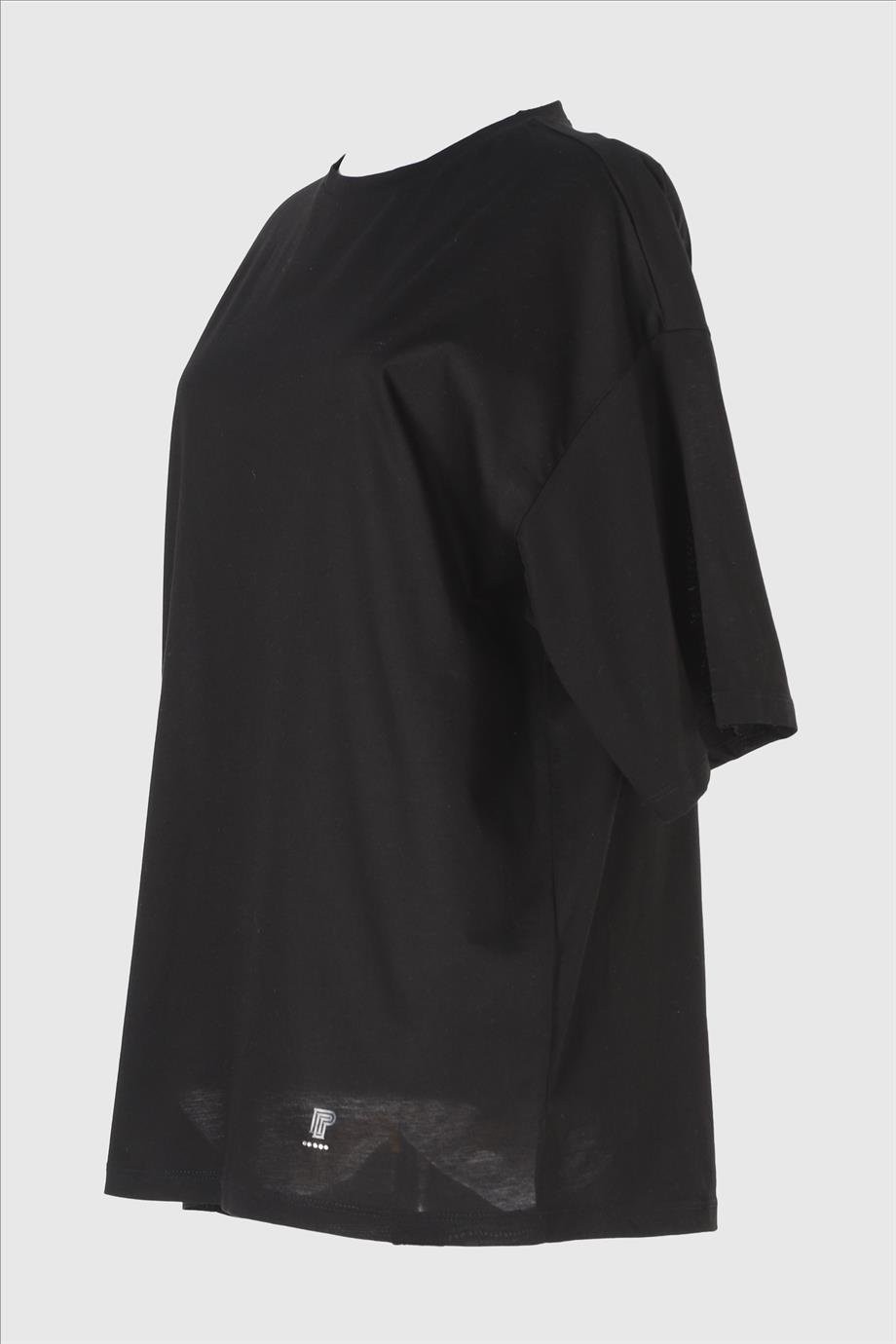 2096_Kısa Kollu Oversize Basic T-shirt