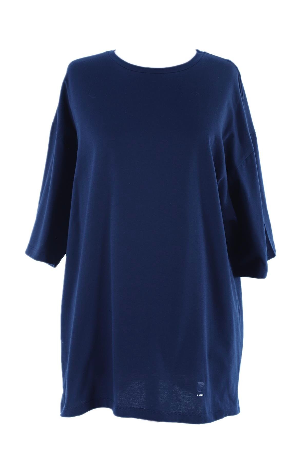 2096_Kısa Kollu Oversize Basic T-shirt