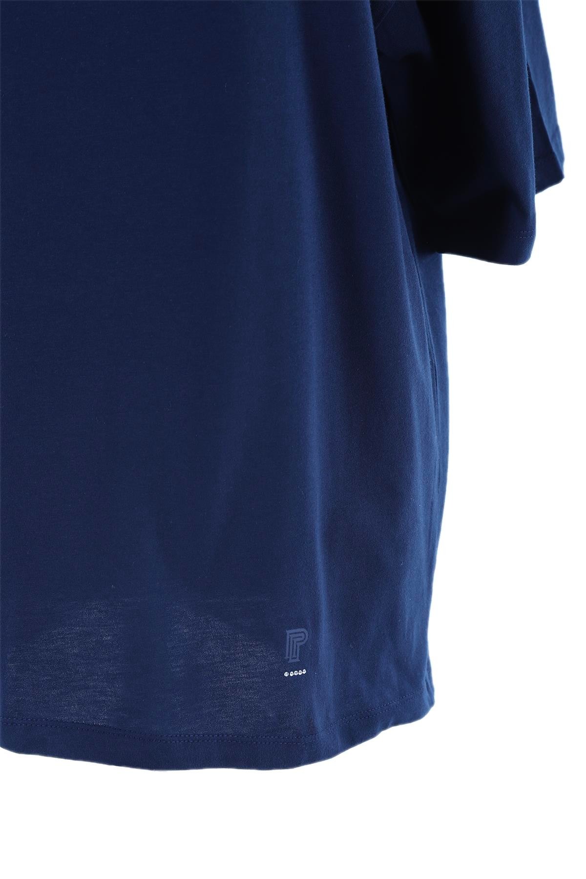2096_Kısa Kollu Oversize Basic T-shirt
