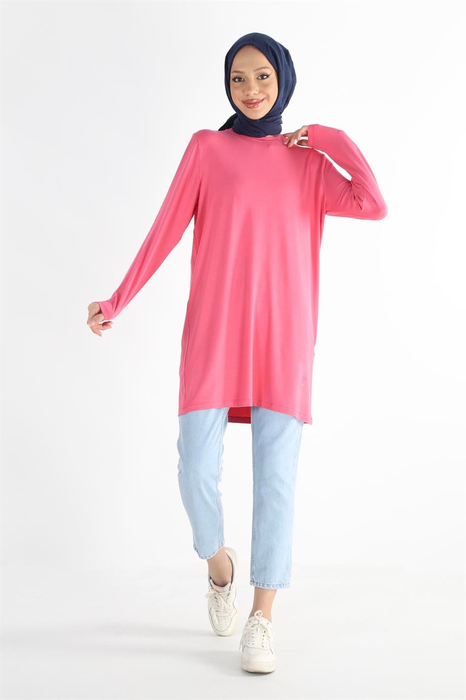 1058_Basic Tesettür Tunik