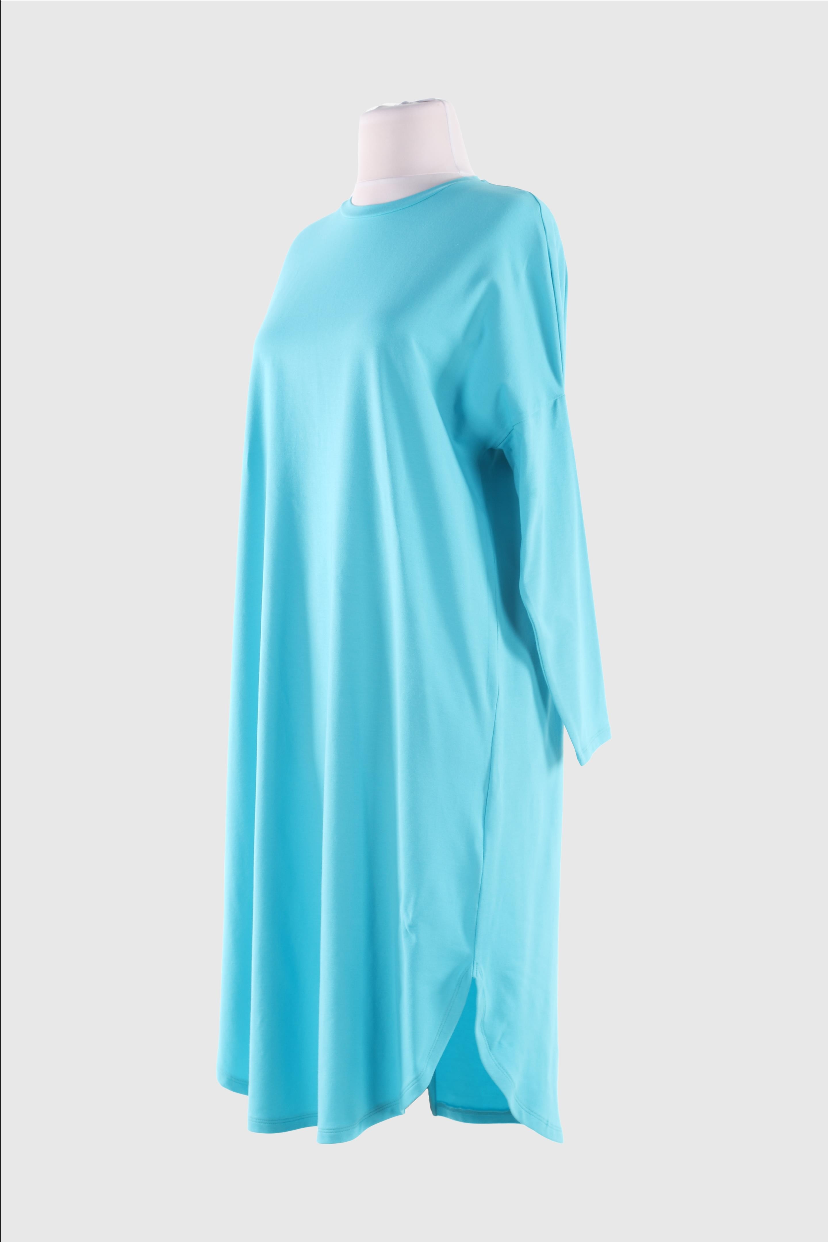 2224_Basic Uzun Kollu Tesettür Tunik