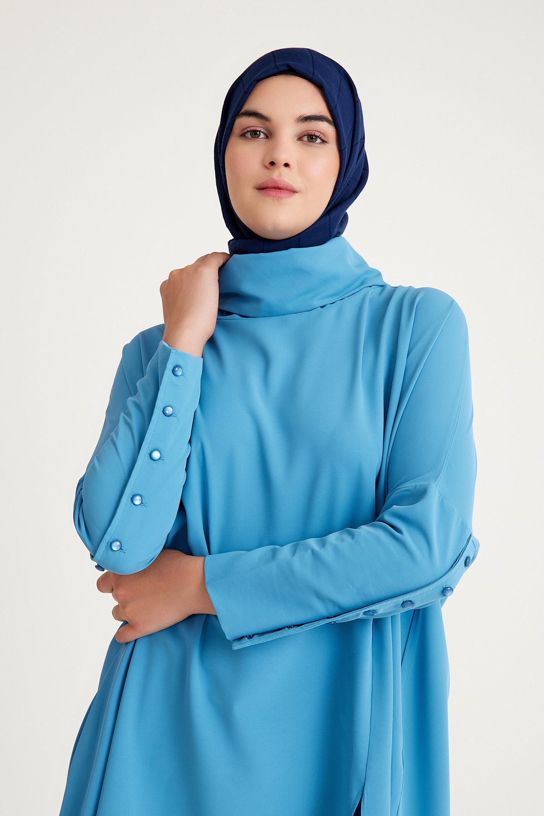 2239_Oversize Dokuma Tunik Standart Beden