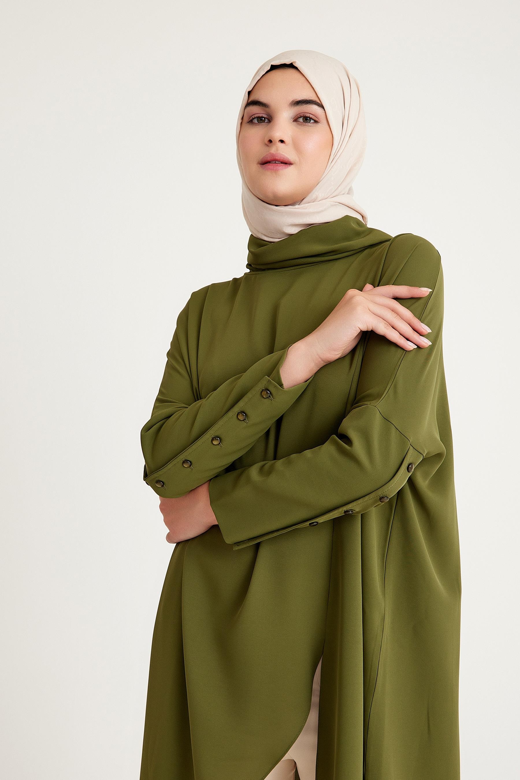 2239_Oversize Dokuma Tunik Standart Beden