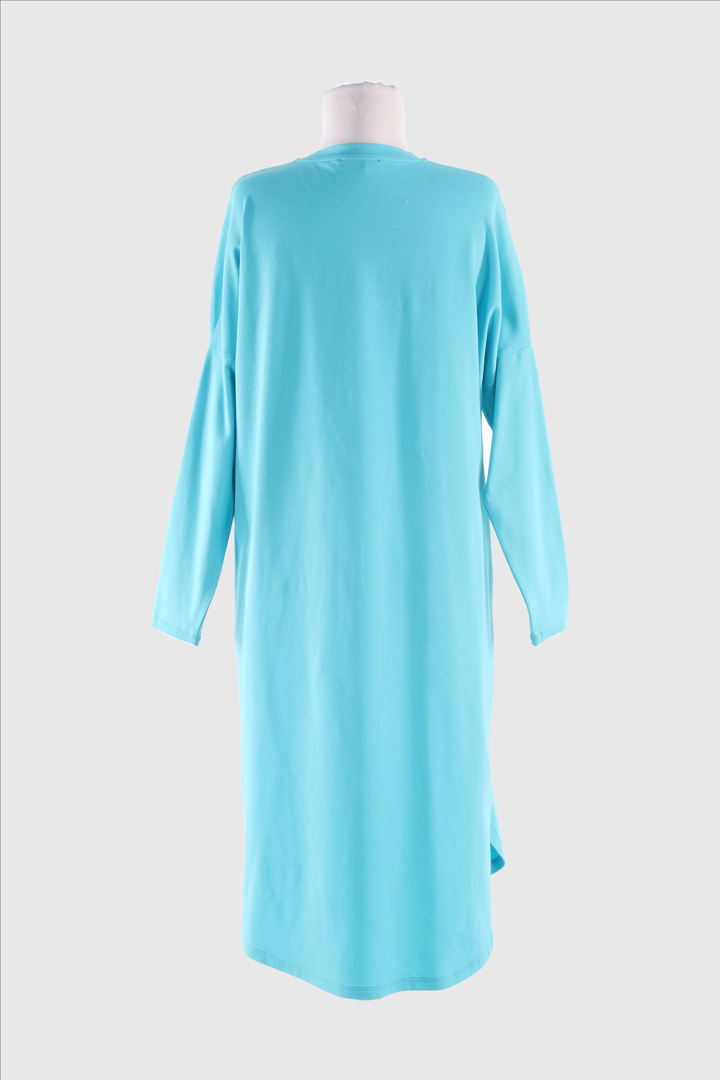 2224_Basic Uzun Kollu Tesettür Tunik