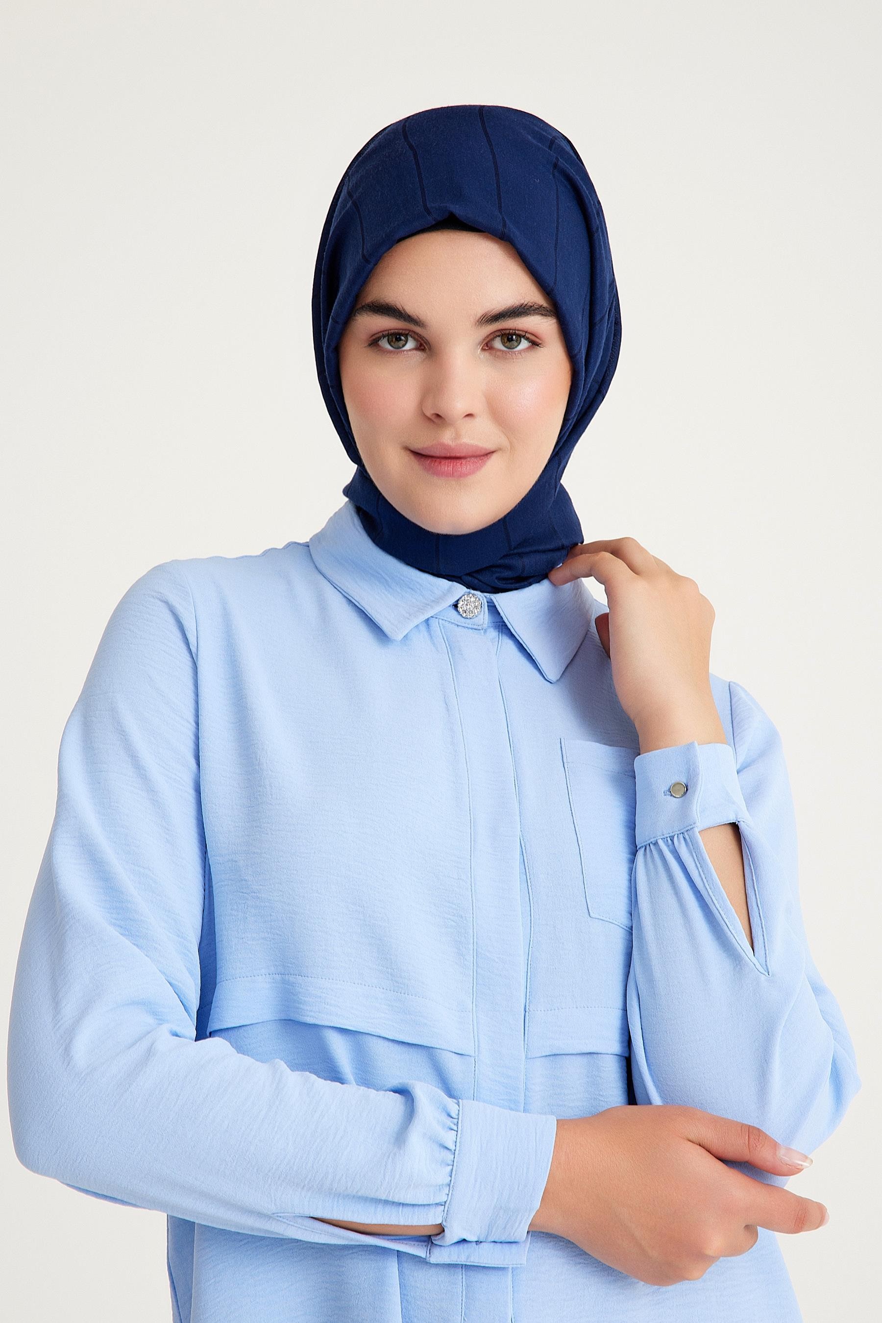 2241_Cepli Uzun Kol Tunik Gömlek