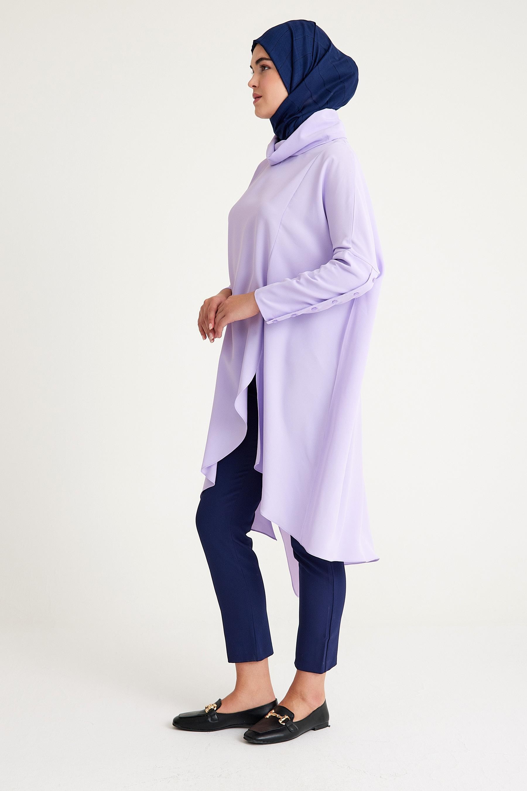 2239_Oversize Dokuma Tunik Standart Beden