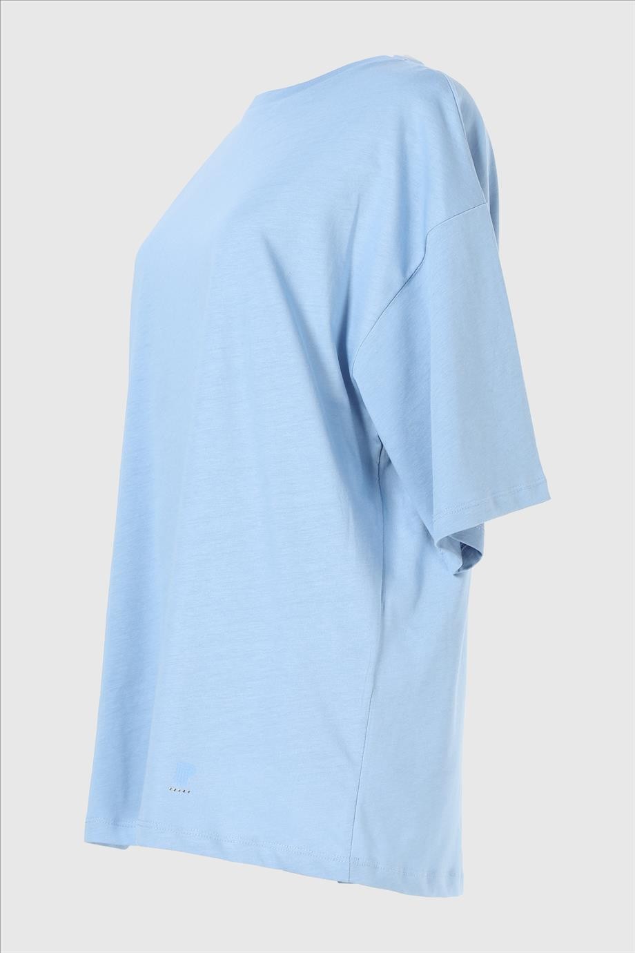 2096_Kısa Kollu Oversize Basic T-shirt