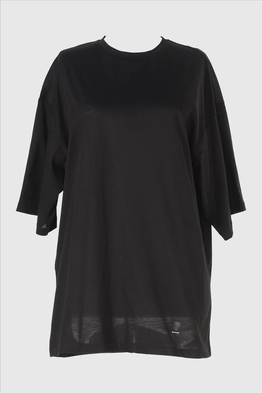 2096_Kısa Kollu Oversize Basic T-shirt
