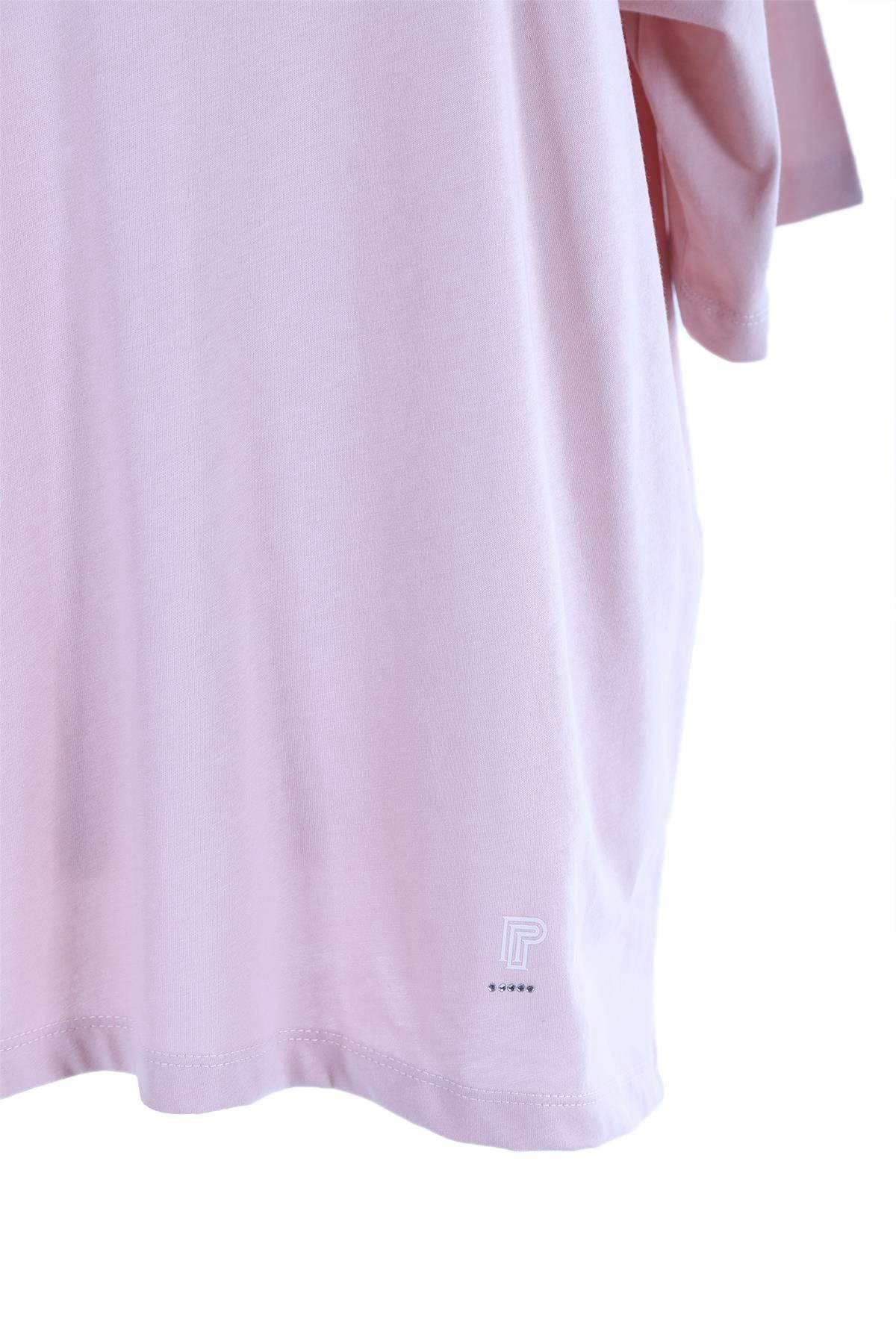 2096_Kısa Kollu Oversize Basic T-shirt