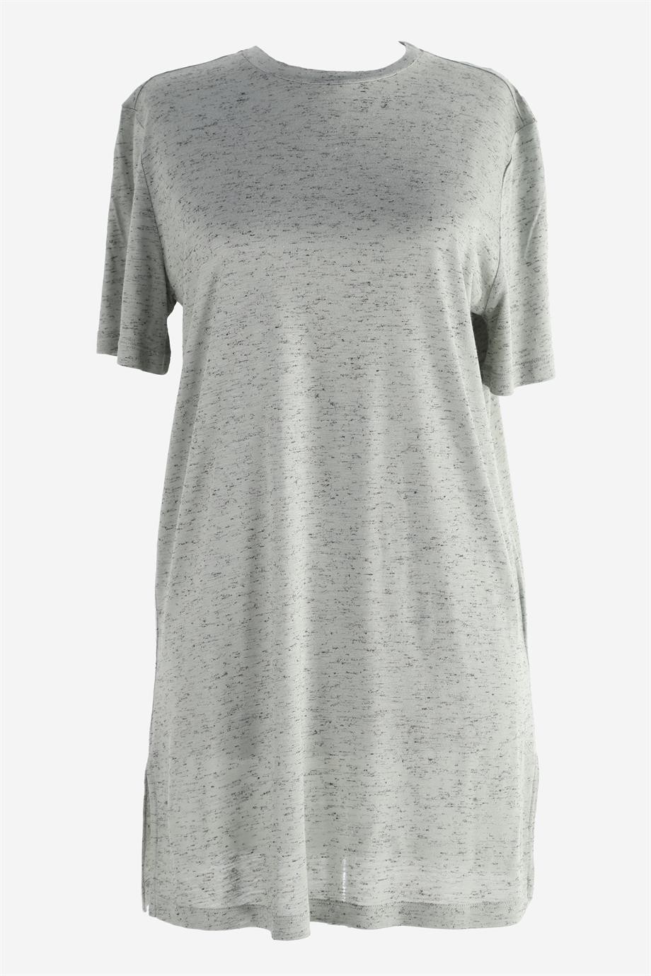 2026_Kısa Kollu Yırtmaçlı T-shirt