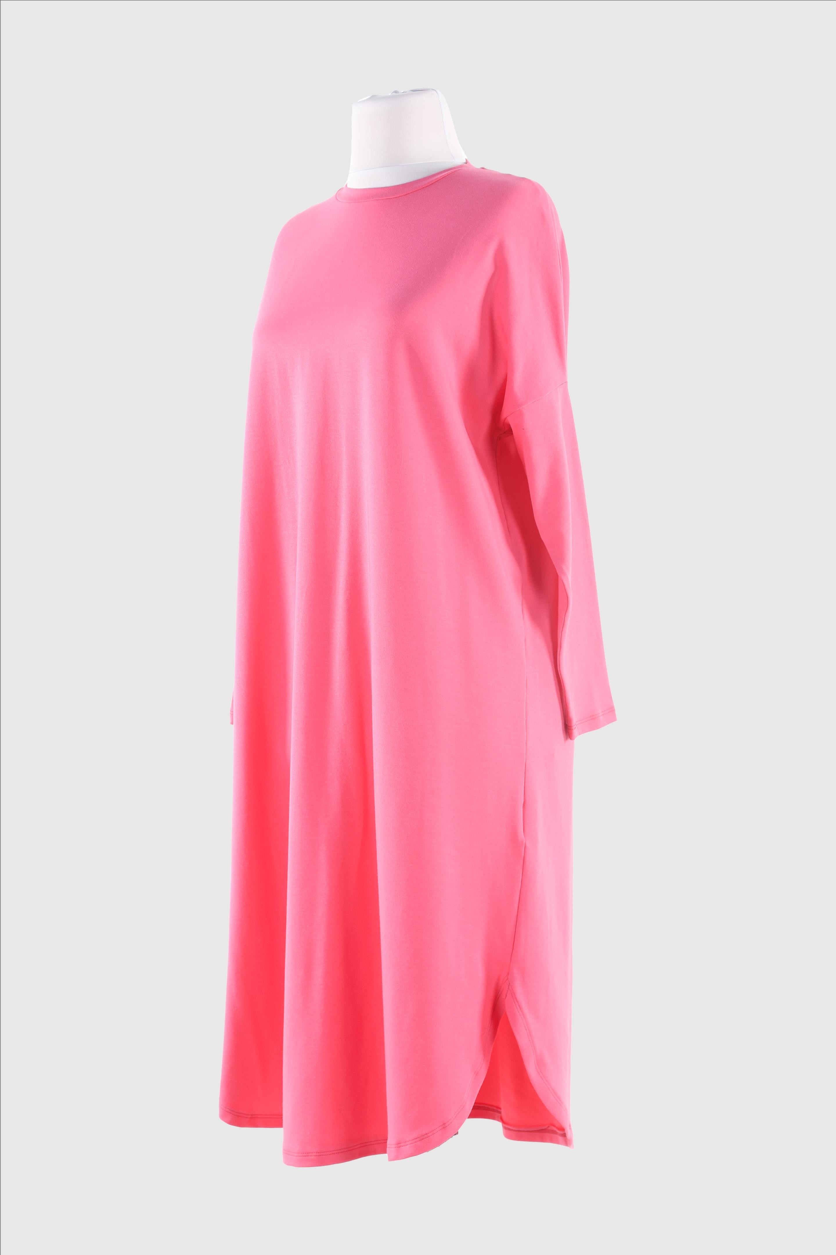 2224_Basic Uzun Kollu Tesettür Tunik
