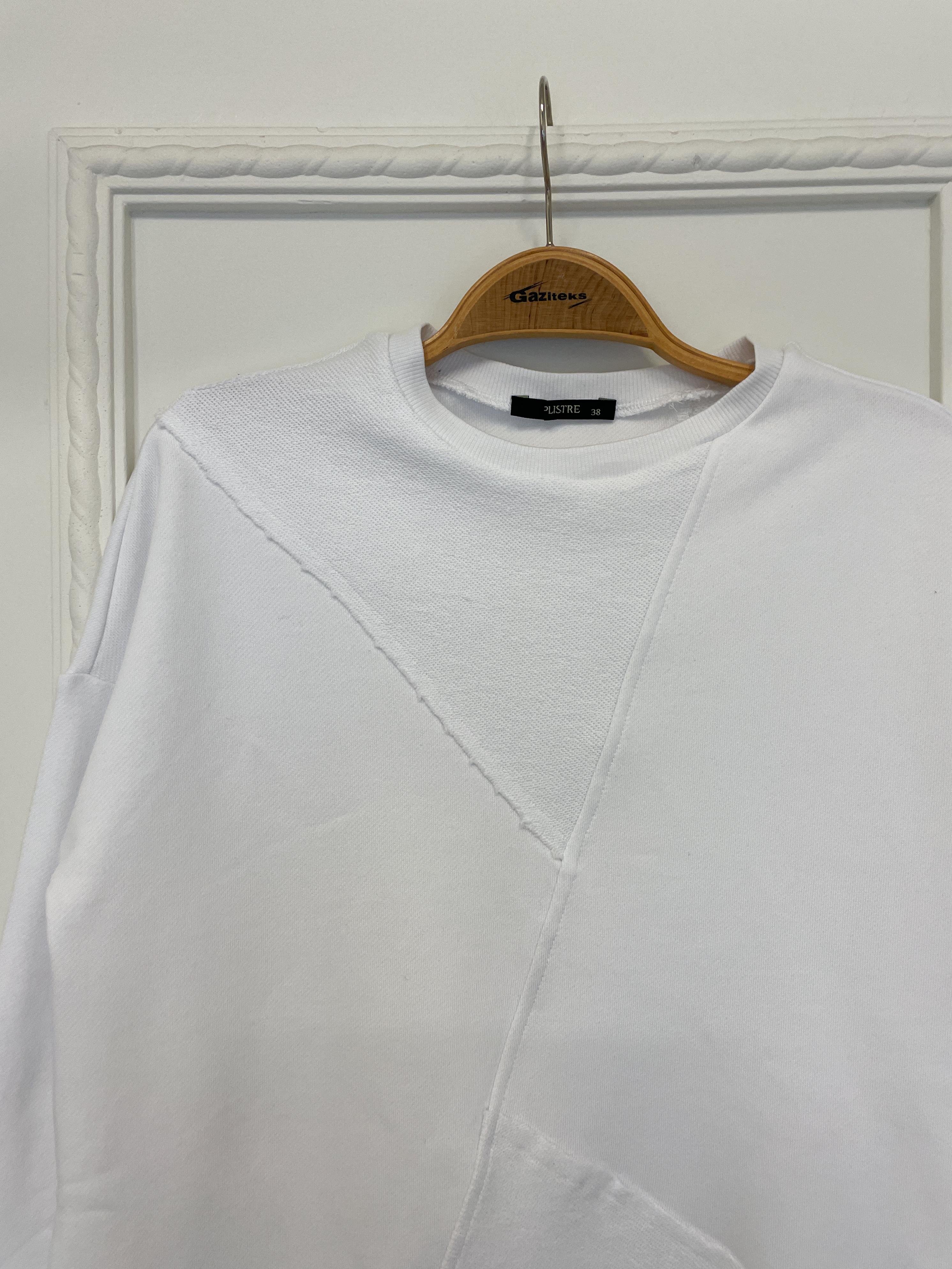 2228_Dikiş Detaylı Oversize Eşofman Tesettür Takım