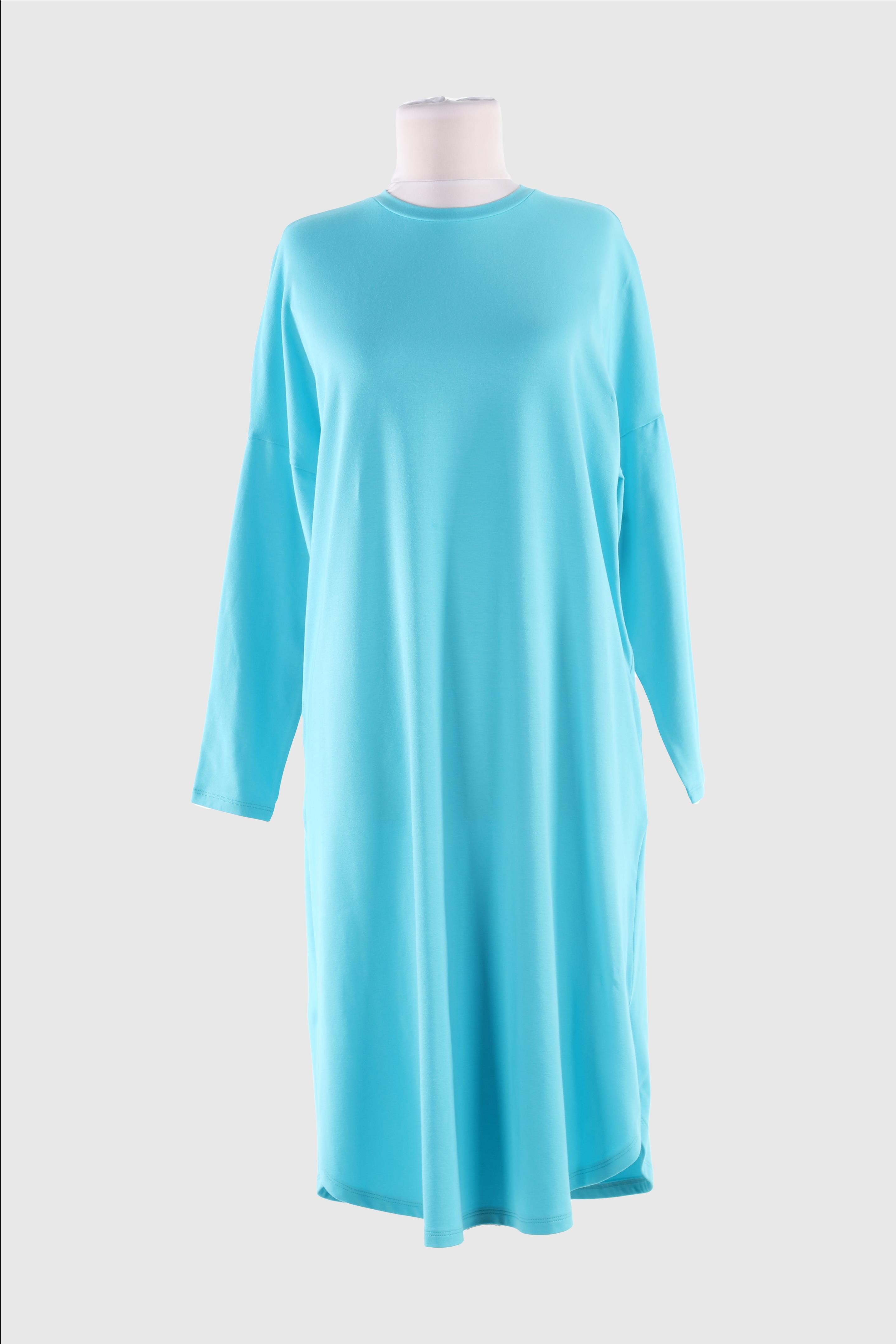 2224_Basic Uzun Kollu Tesettür Tunik